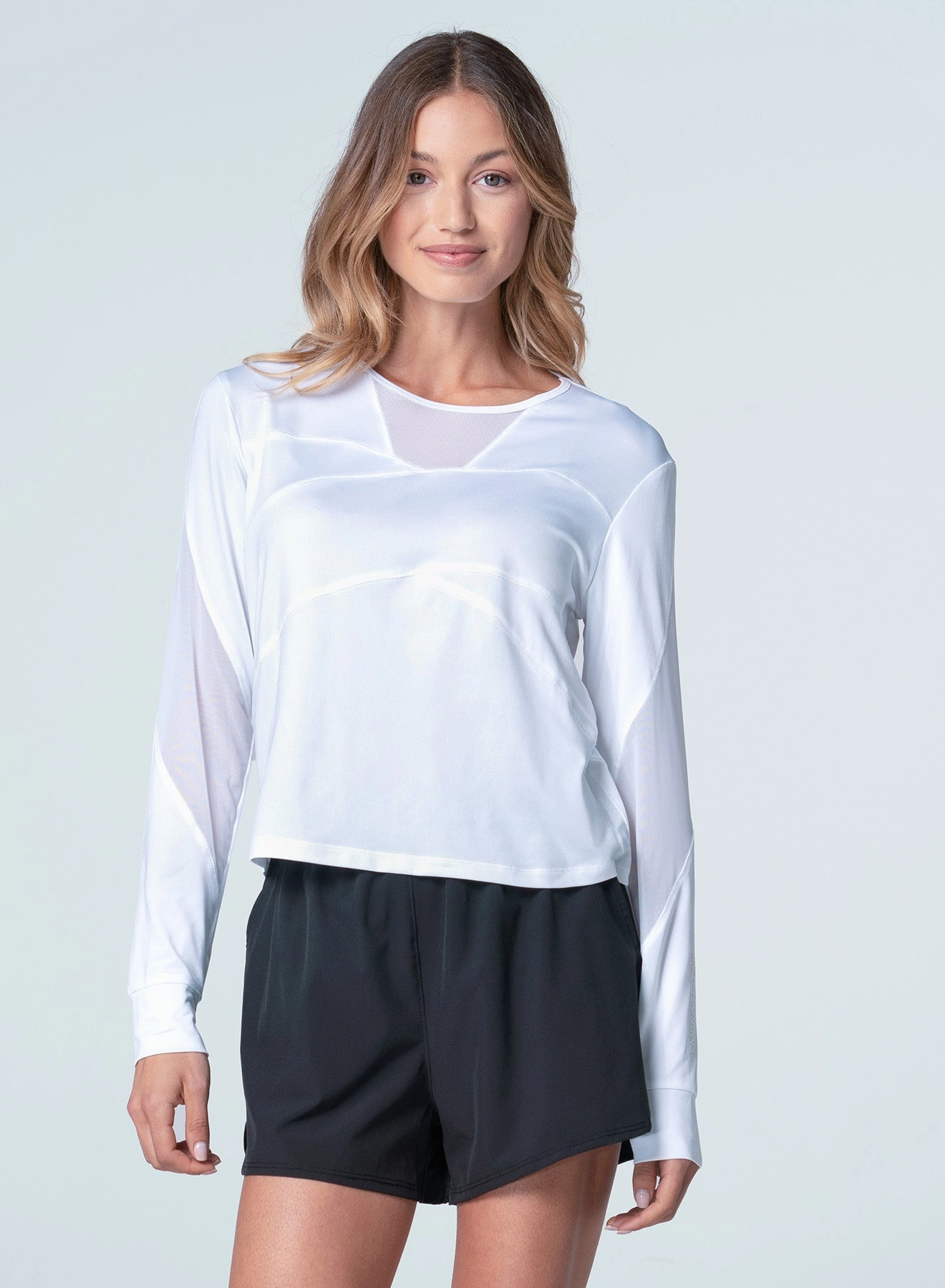 Embrace Time Long Sleeve Scoop Neck Shape