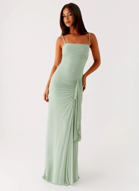 Amphi Maxi Dress - Sage City Ready