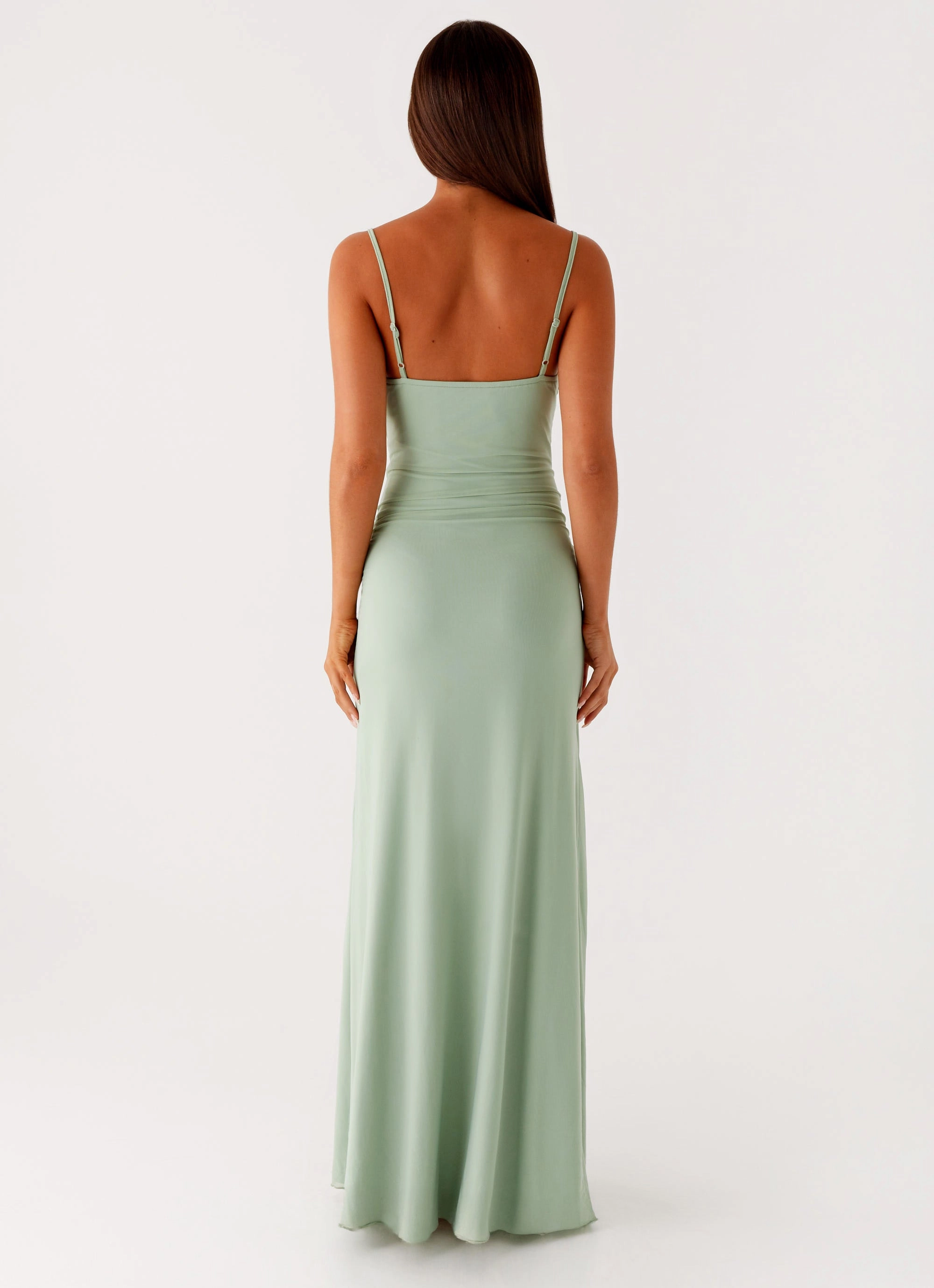 Amphi Maxi Dress - Sage Padded-Bust Fashion-forward day dress