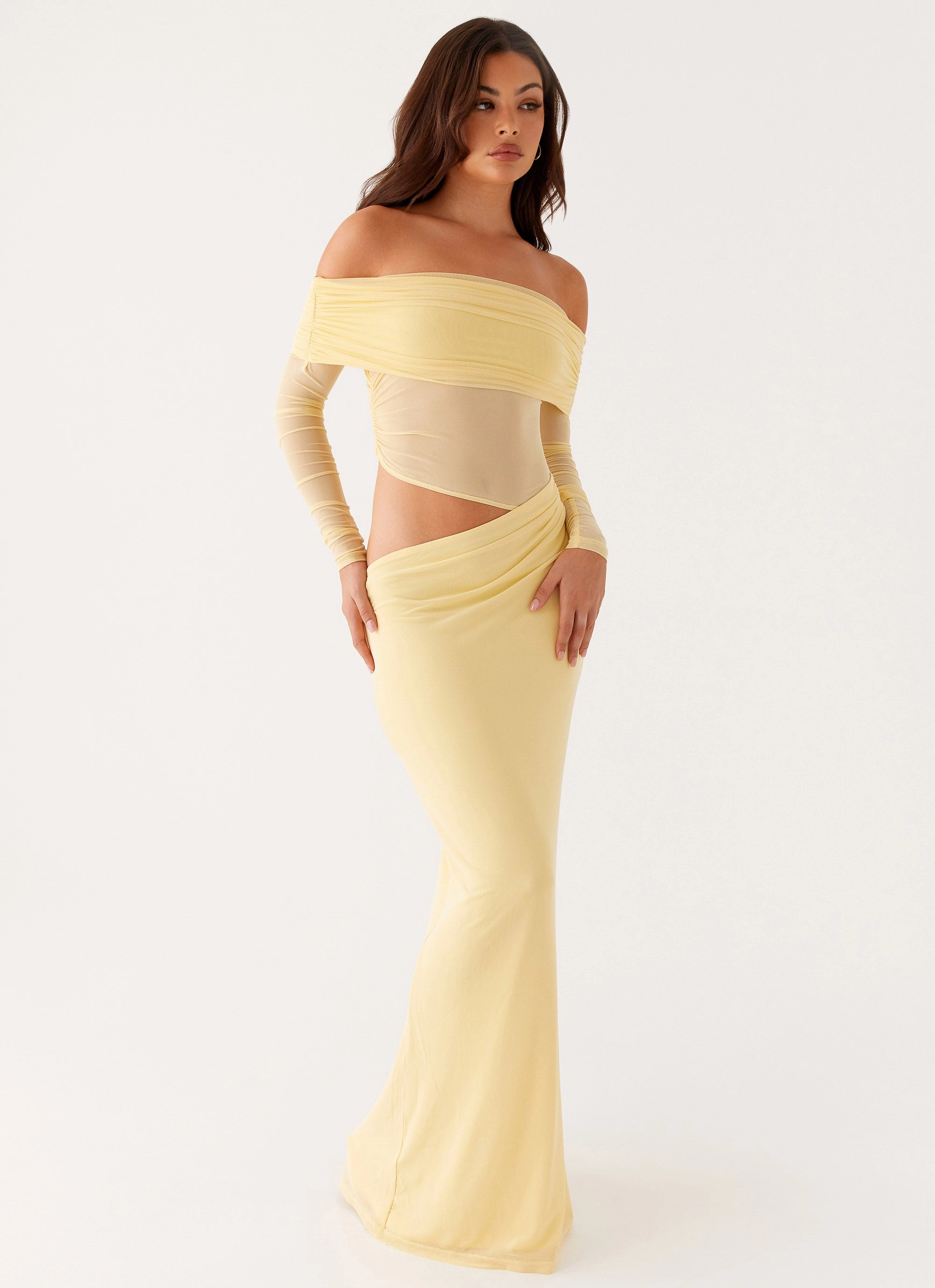 Emery Maxi Dress - Yellow Fashionable appearance