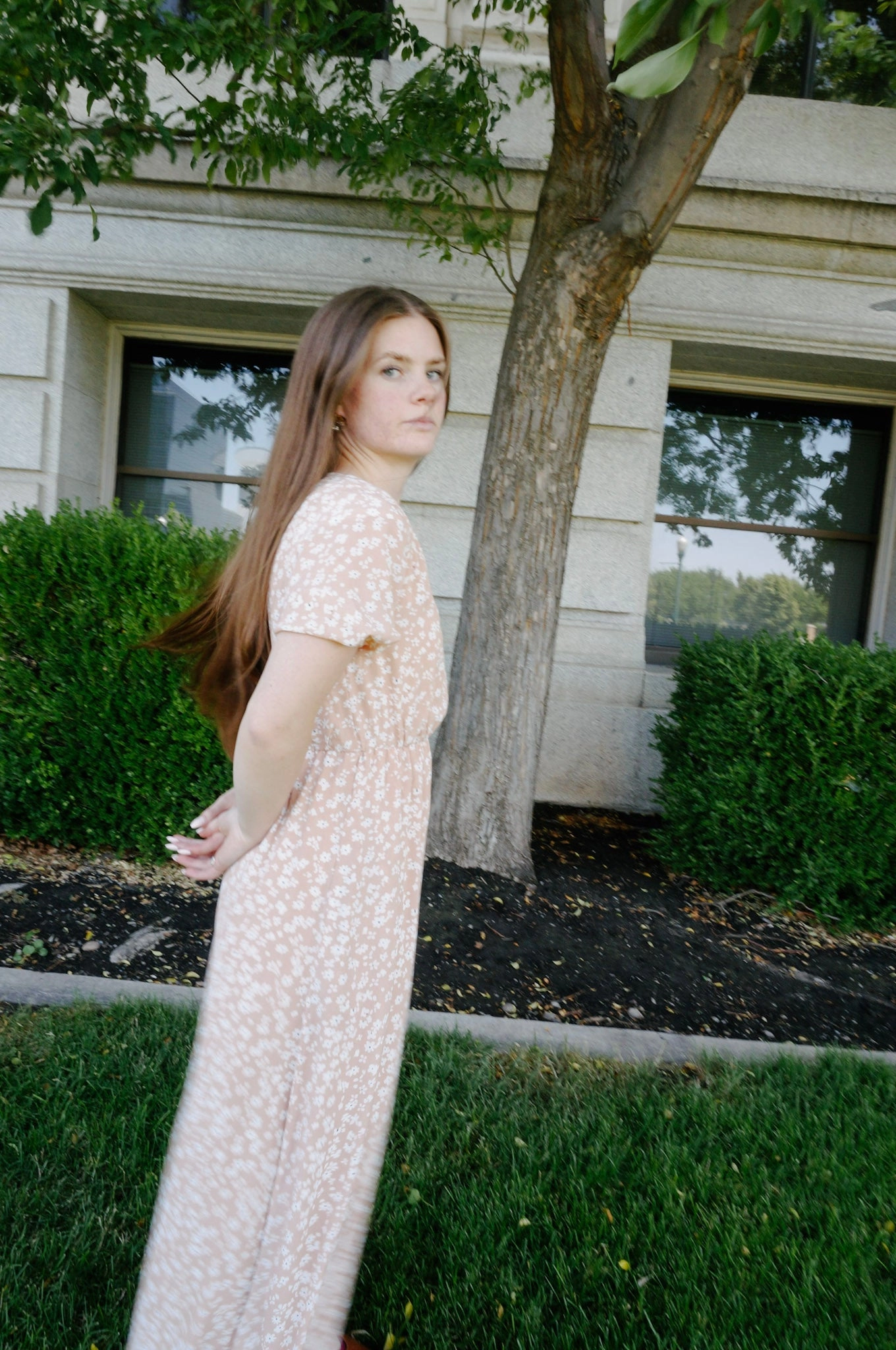 Sharp Edge Clean Aesthetic Emmaline Dress