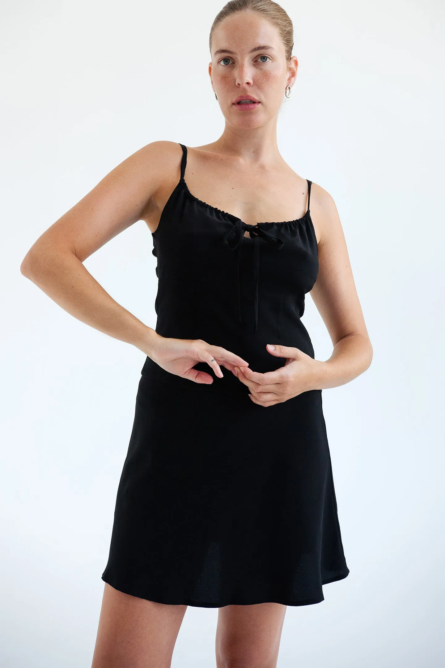 Empire Line Camisole - Nera