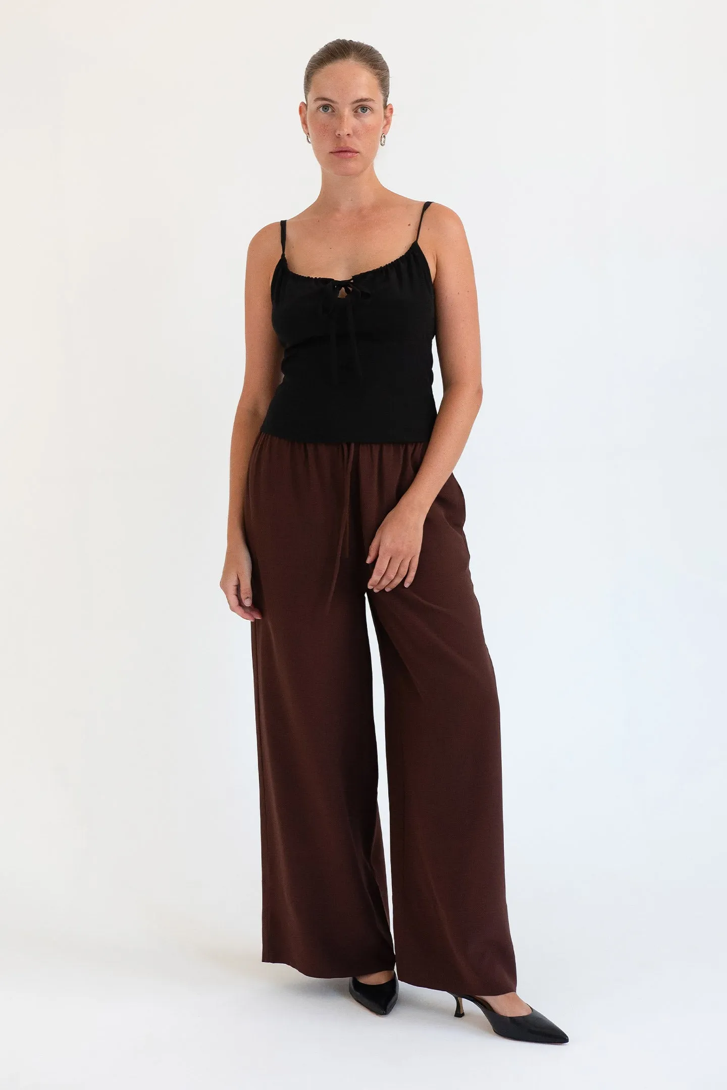 Empire Line Camisole - Nera