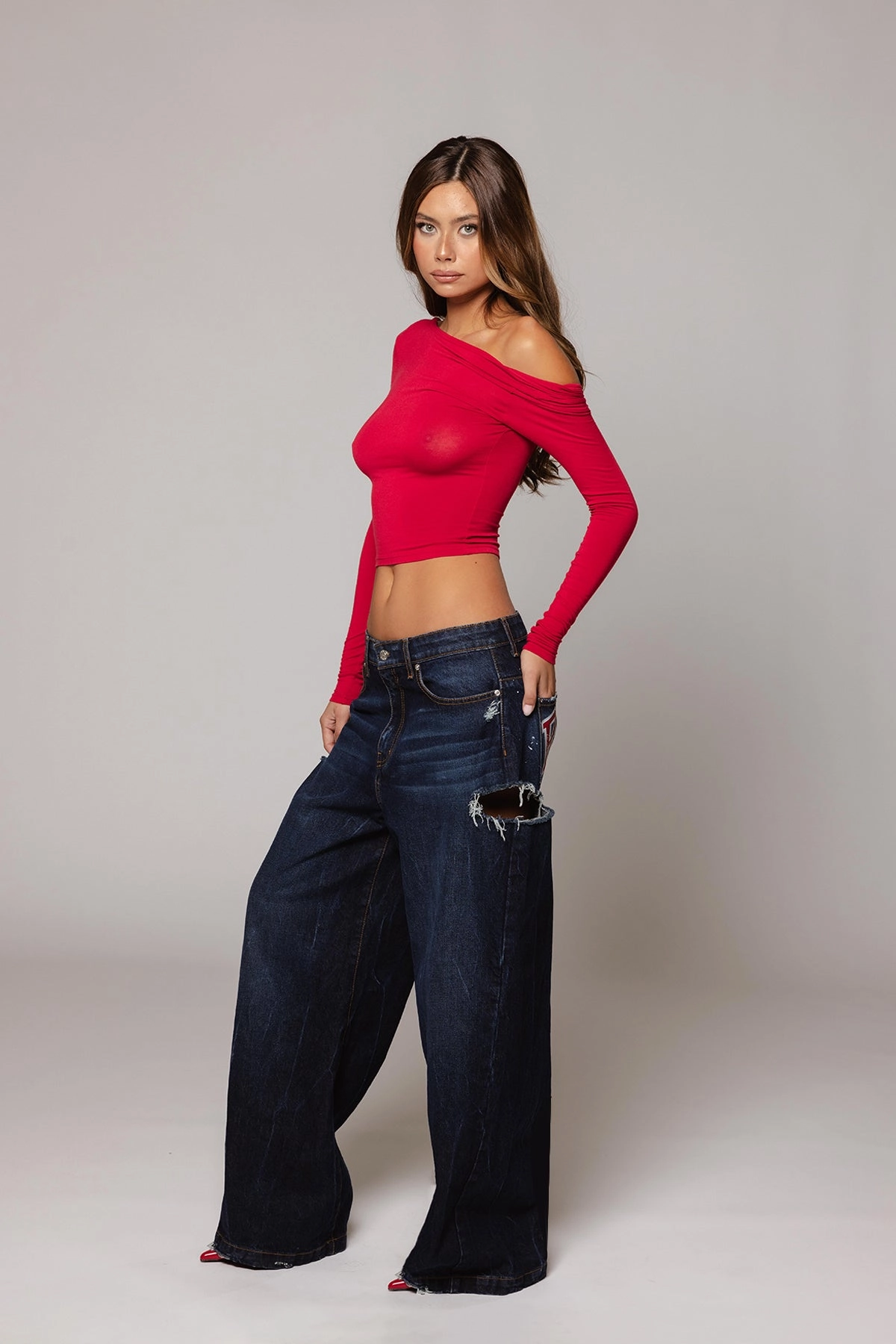 Versatile Look Breathable Base EMPIRE JEAN / VARSITY BLUE