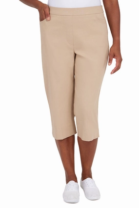 Mid-rise fit Relax Fit Design Allure Super Stretch Clamdigger Pant