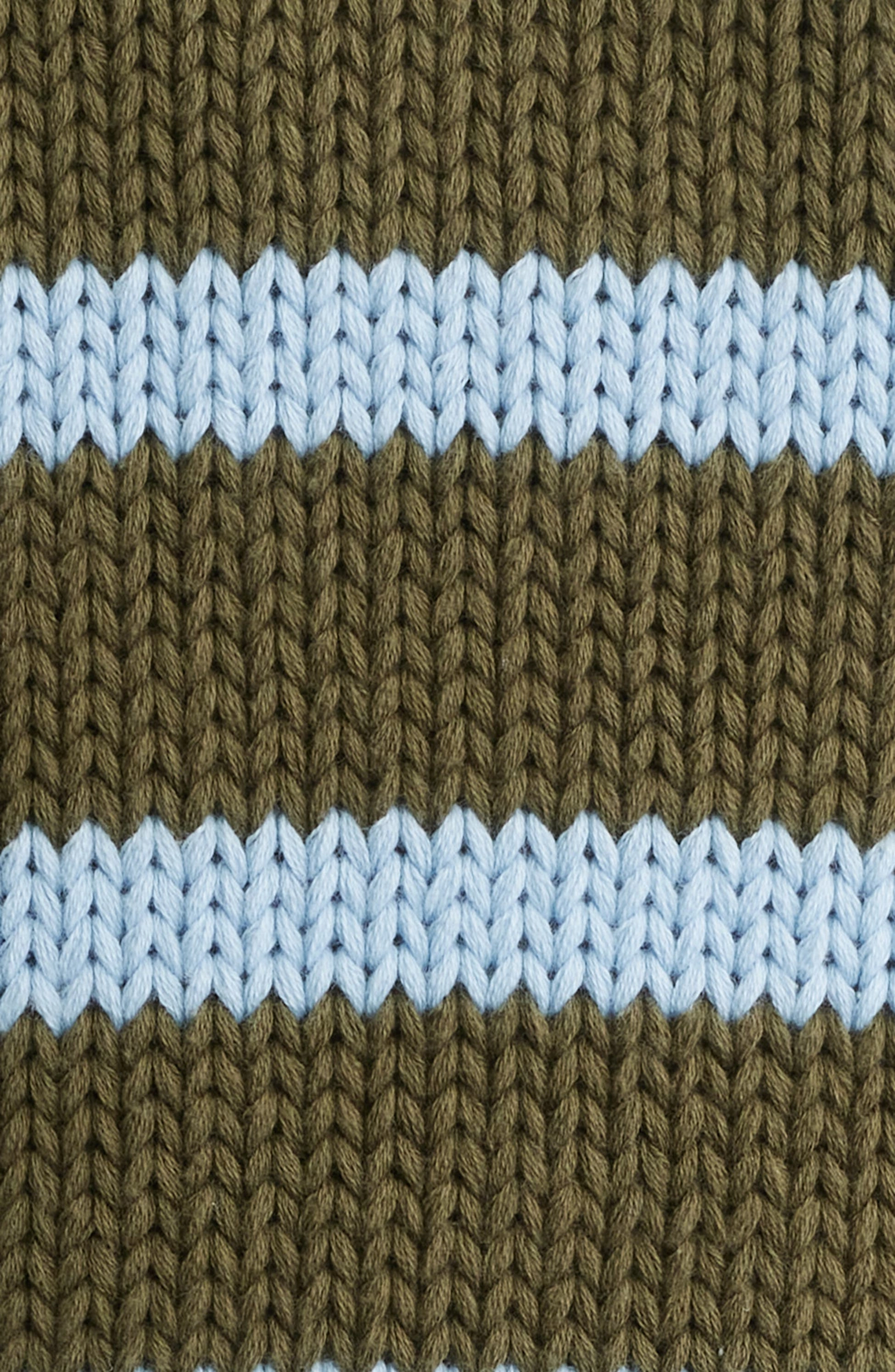 Alise Sweater Olive Sky Stripe BreathableMeshPanels