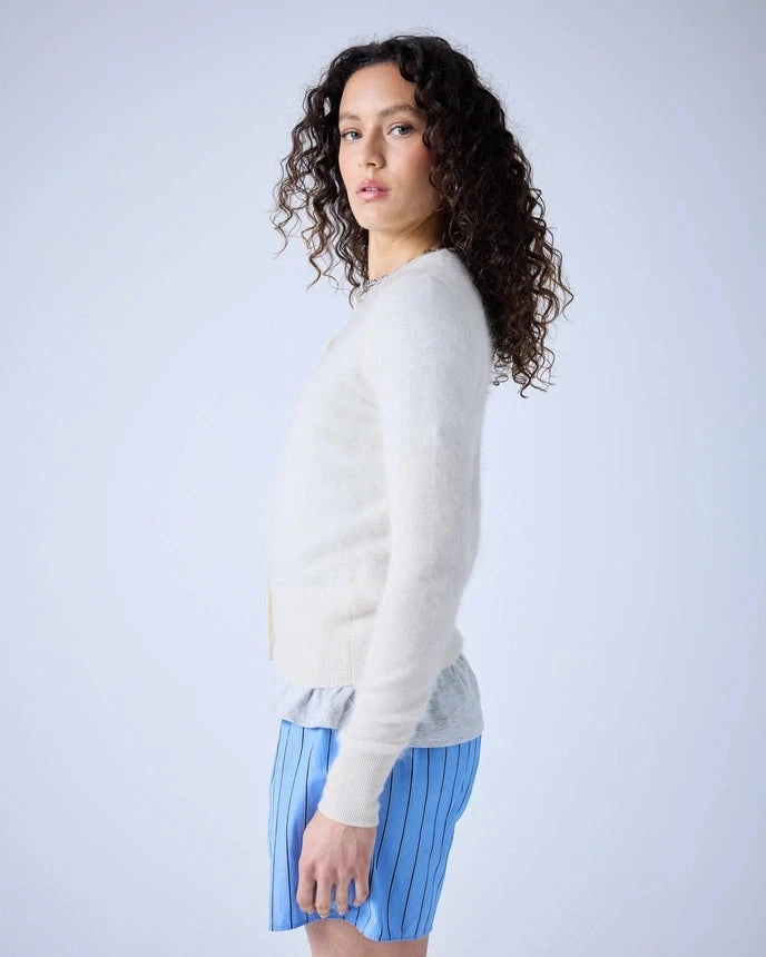 Esma Cardigan Cream Classic Tank AntiStaticInnerLining