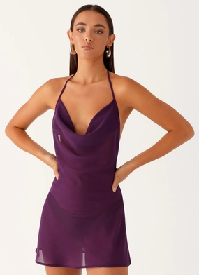 Fantasy Mini Dress - Mulberry Timeless Design