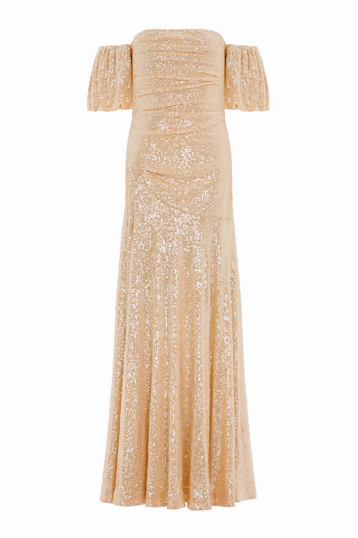 Skin Hug Sunbeam Valentina Off-Shoulder Gown
