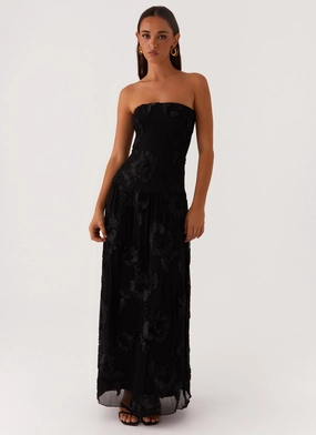 Artistic Edge After Light Maxi Dress - Black