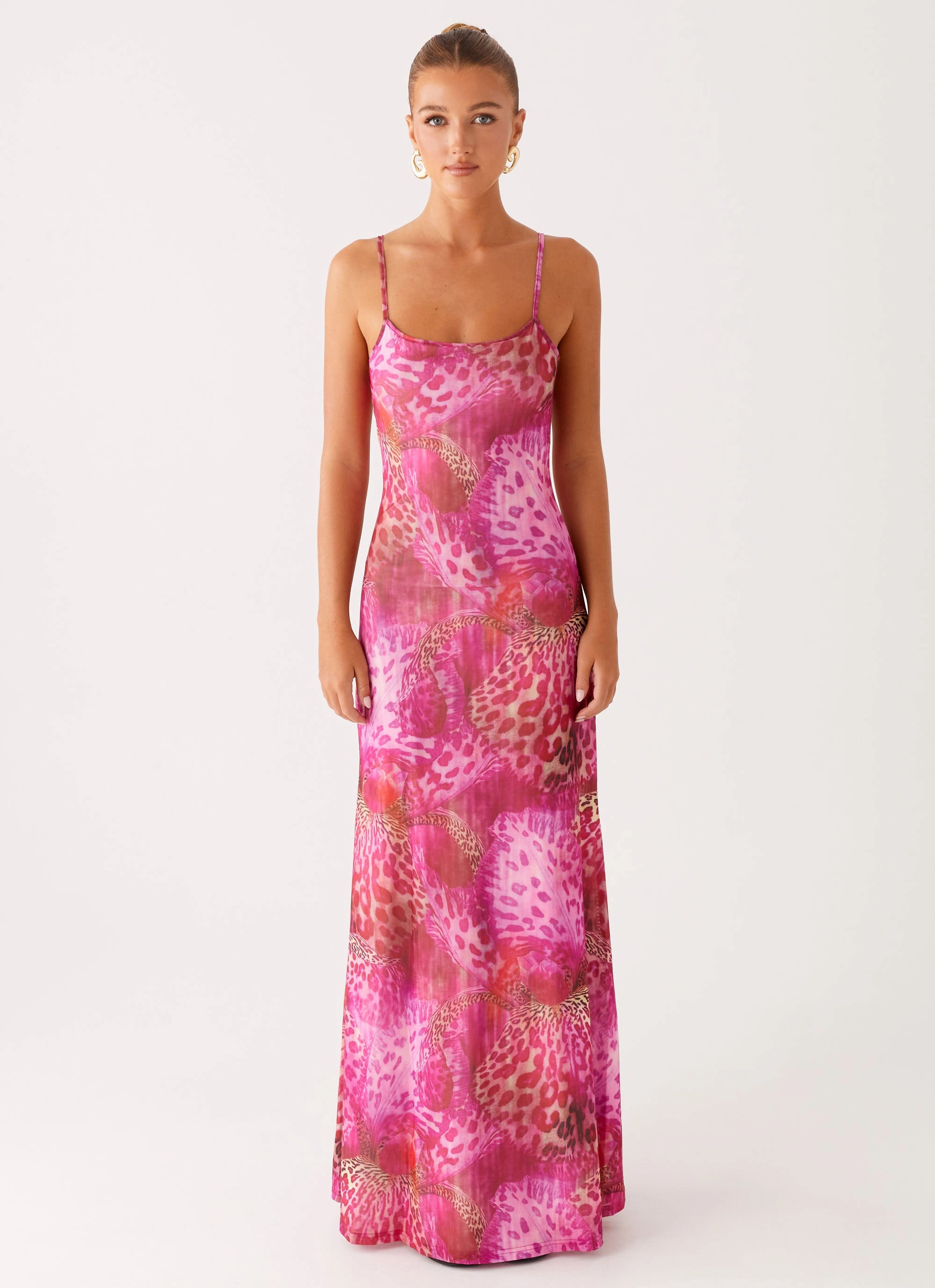 Everett Maxi Dress - Lavender Lagoon Cool Fabric