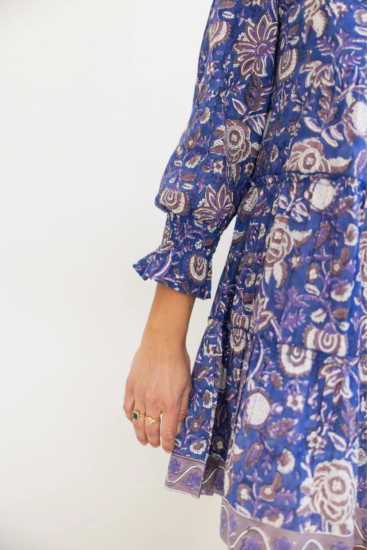 Subtle Charm Dreamy Layers Dover Dress Purple Passion
