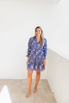 Casual Feel Dover Dress Purple Passion