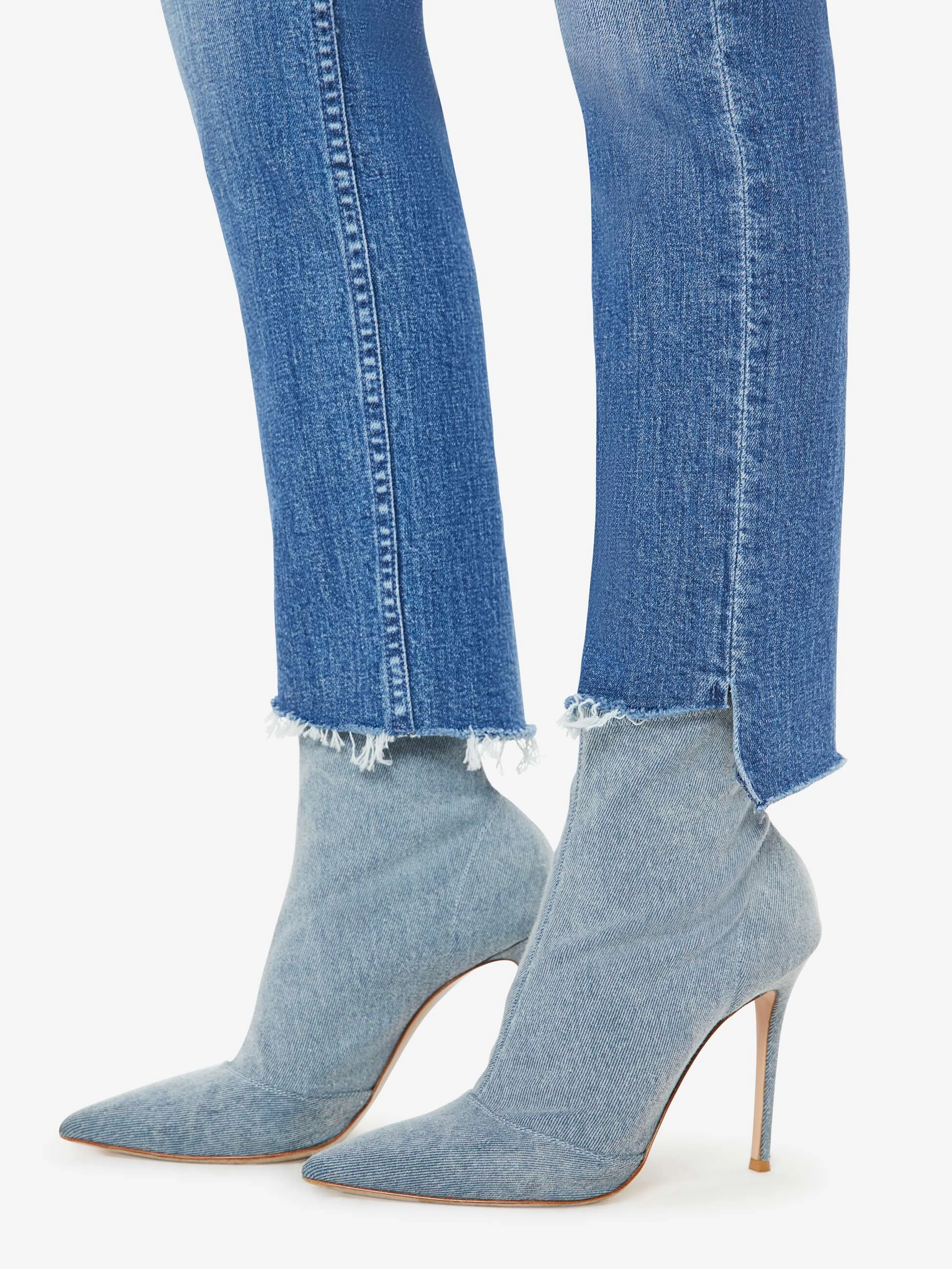 High Waisted Rider Ankle Step Fray in Loafers and Lassos Chill Outfit Streetwear Fan Holiday Vibes Travel Outfit Chill Outfit Date Night