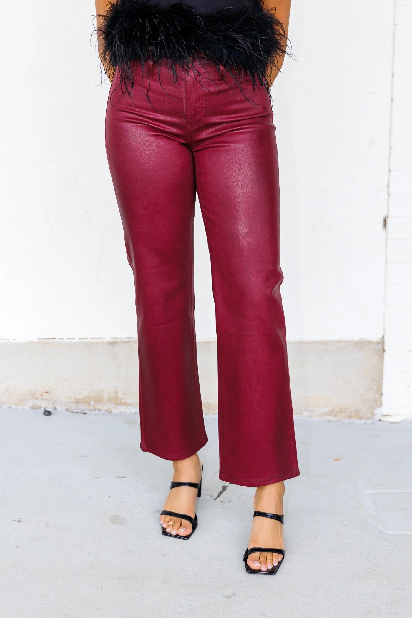 Move With Ease EVIE COATED JEANS