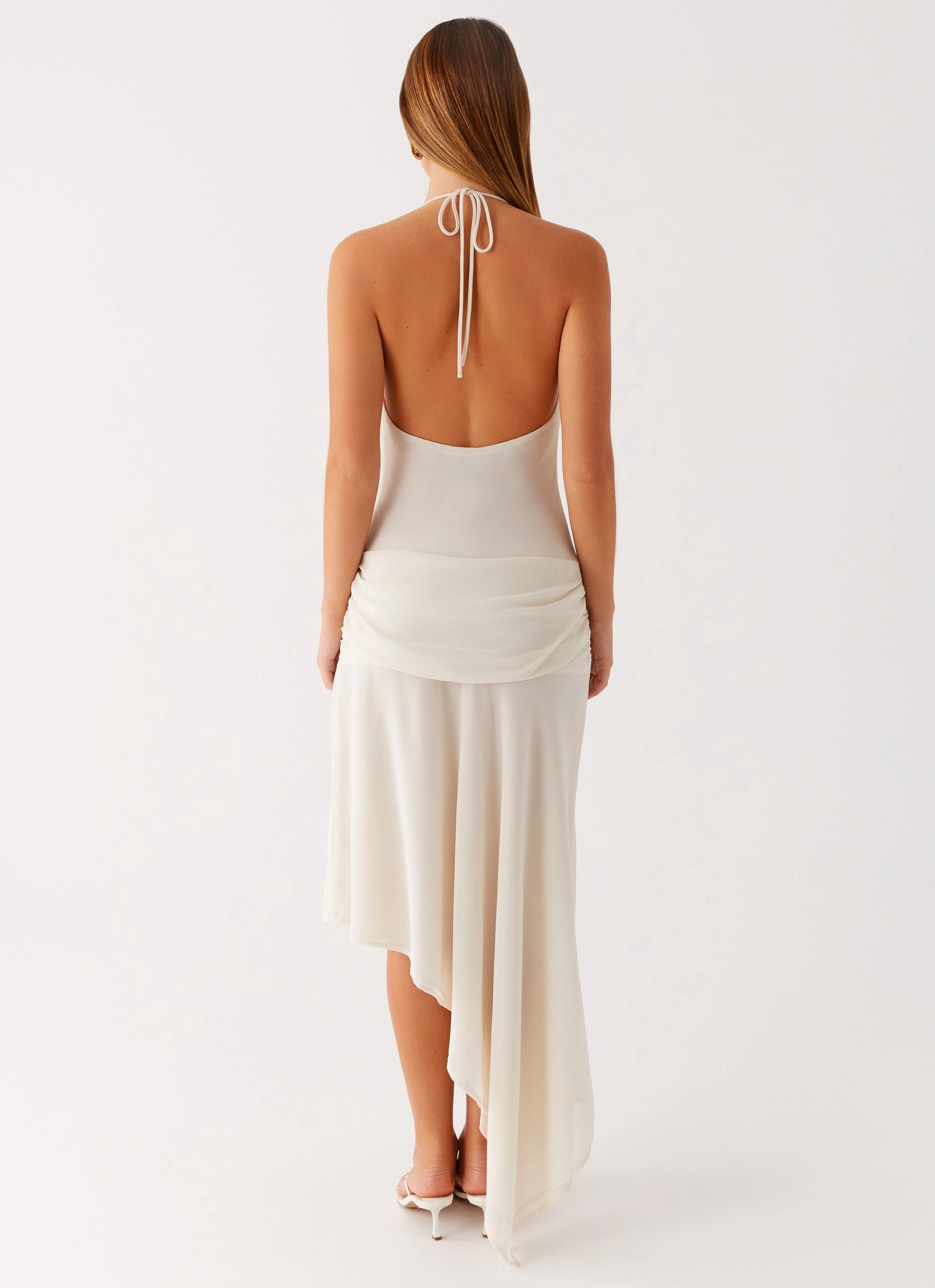 Nyra Midi Dress - Cream Breezy Style