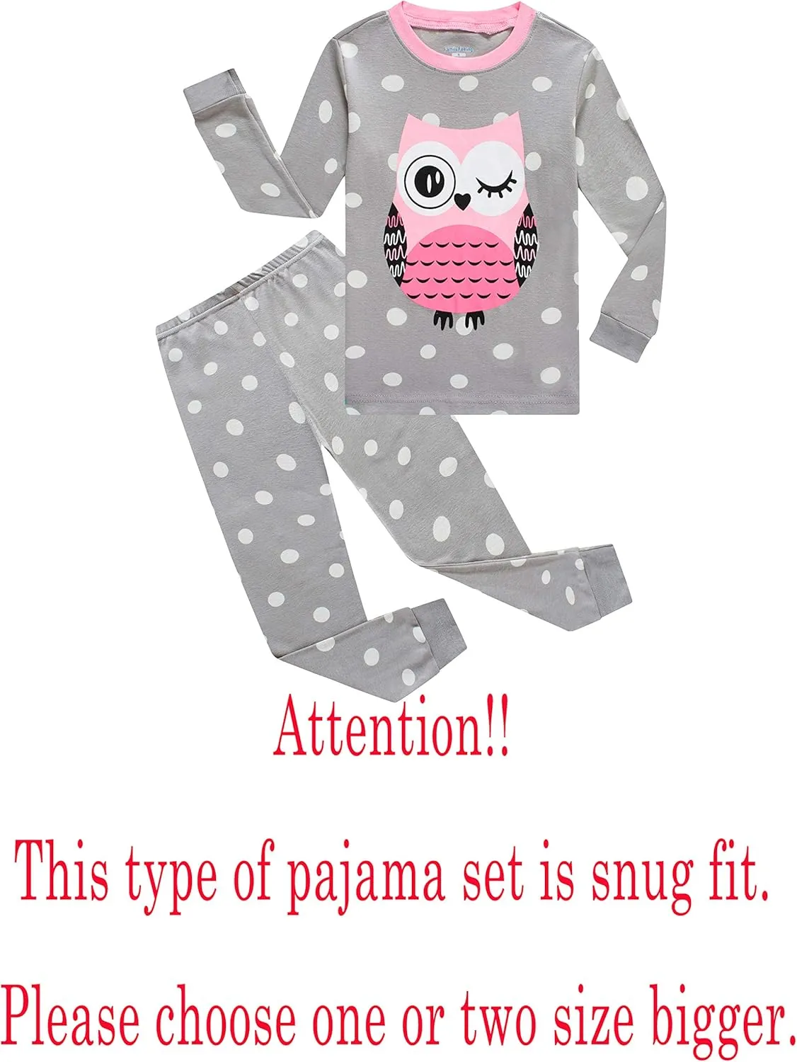Family Feeling Little Boys Pajamas Sets 100% Cotton Long sleeve Pjs