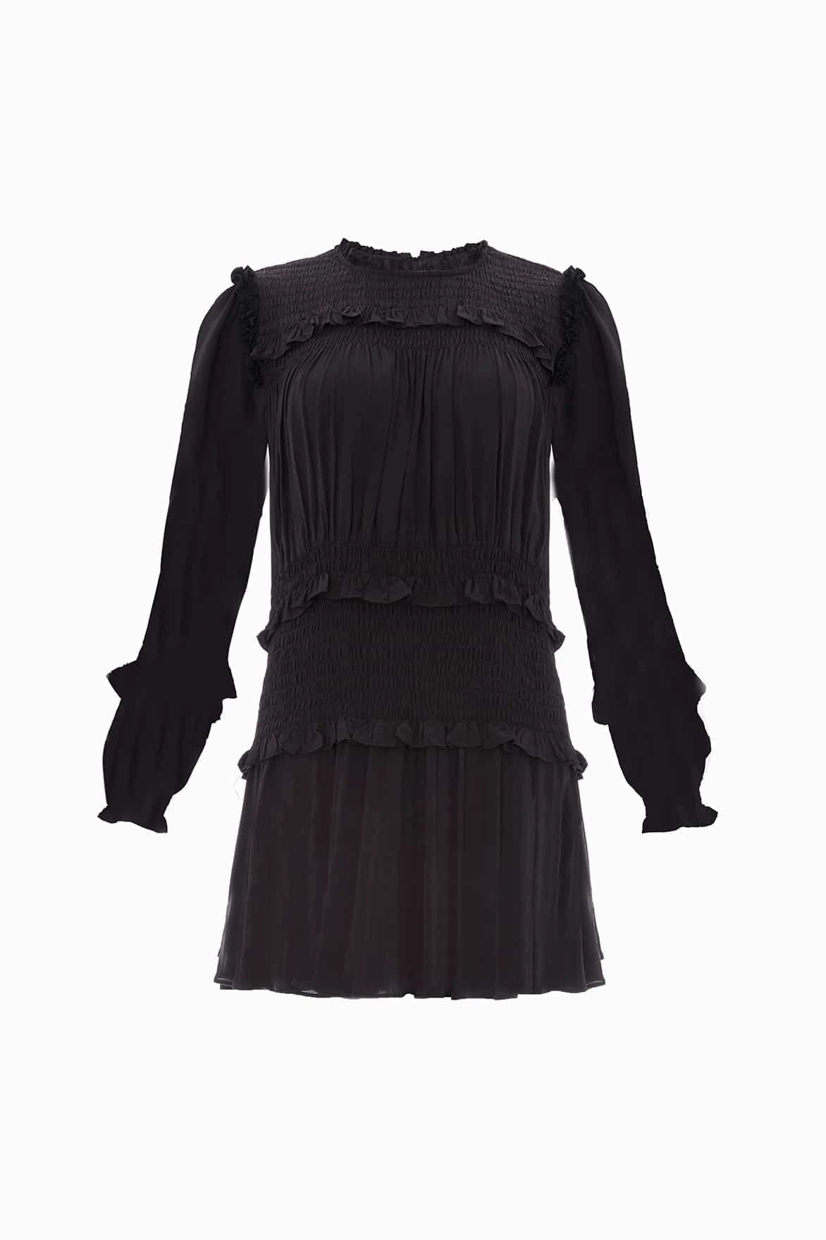 Comfortable and Soft Emilia Crepe Micro Mini Dress