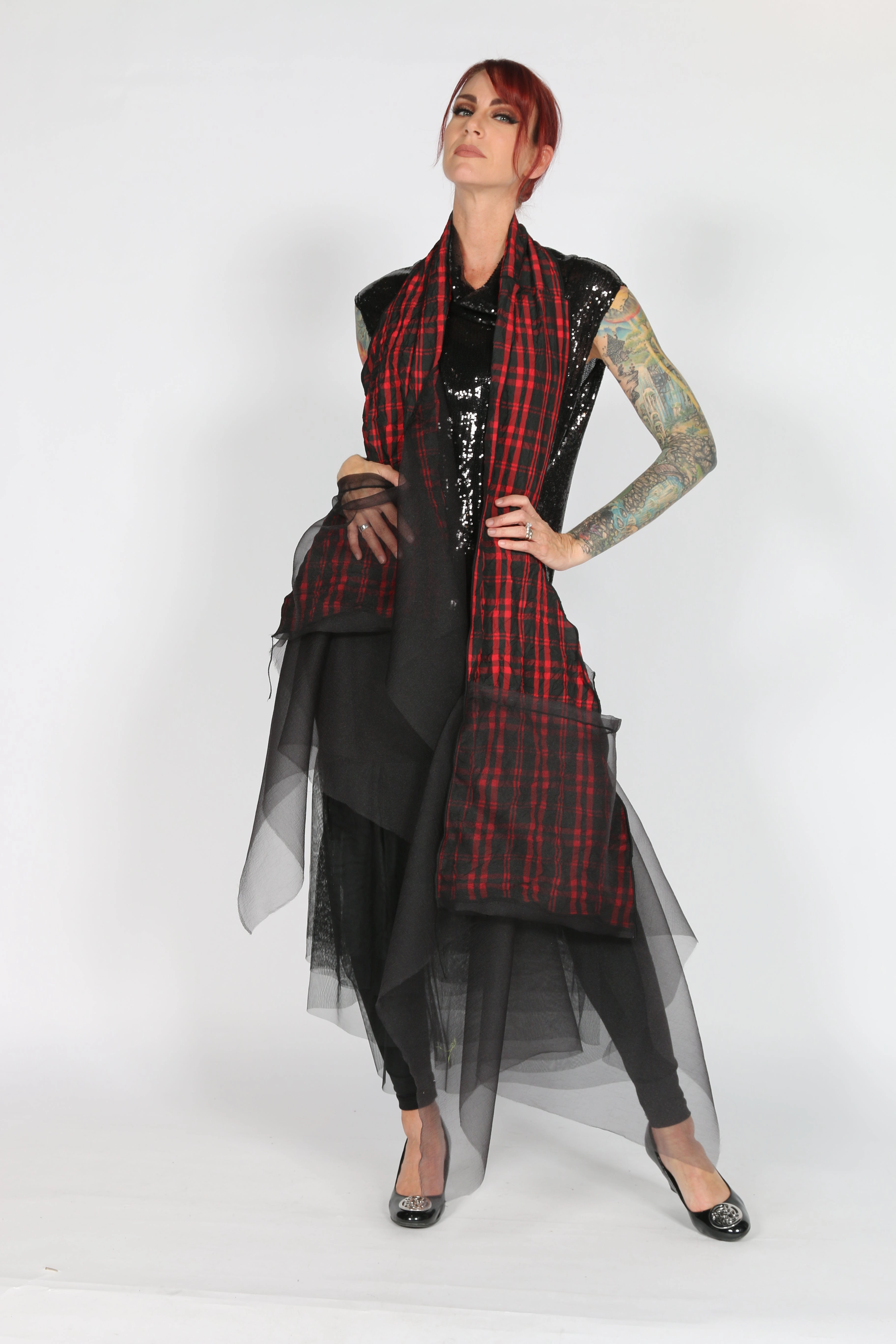 Fantasy Vest FrictionFreeNeckline Basic Dress