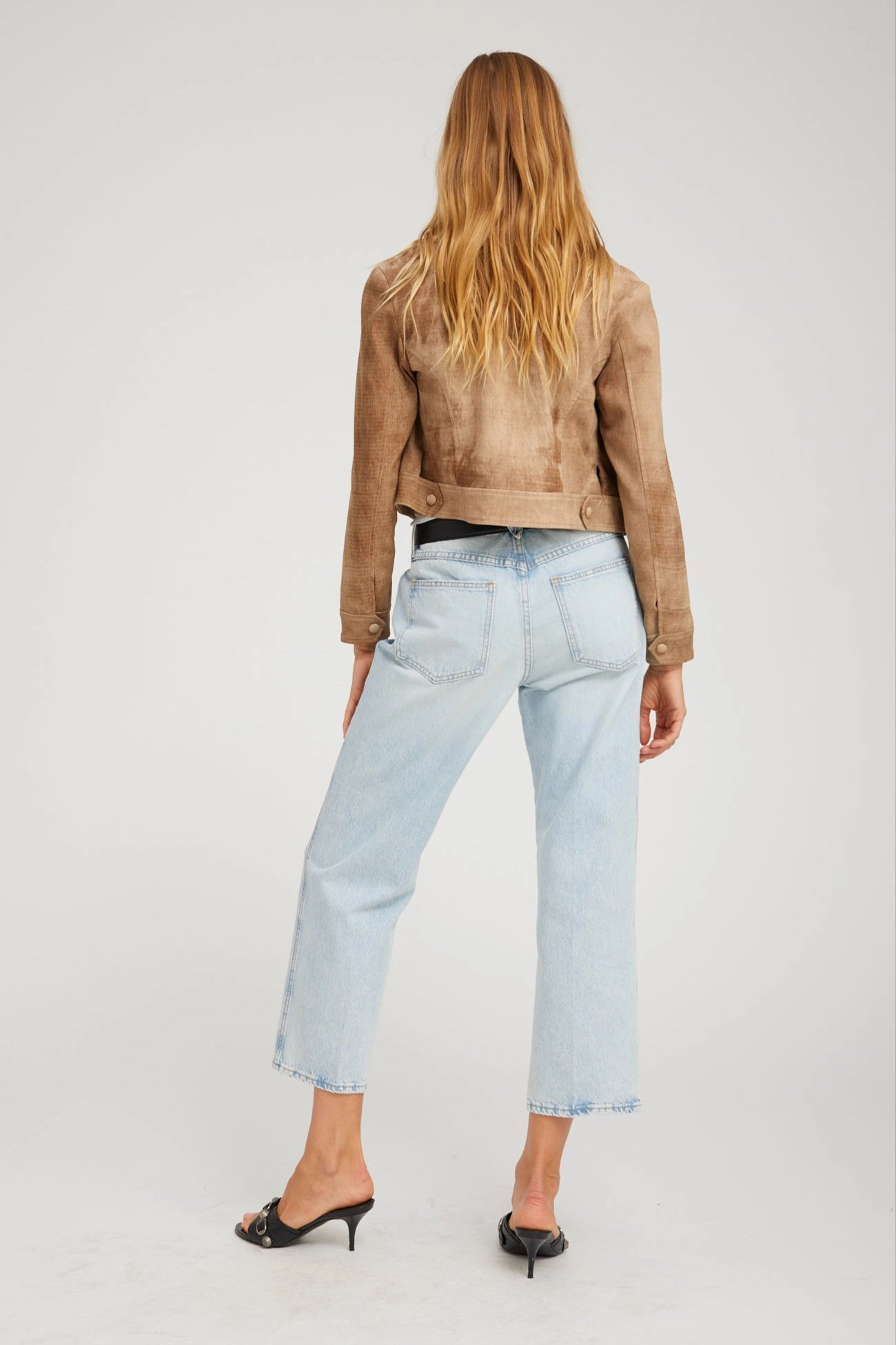 Movement Ready Fit Light Waist Farah Cropped Slim Boyfriend Denim