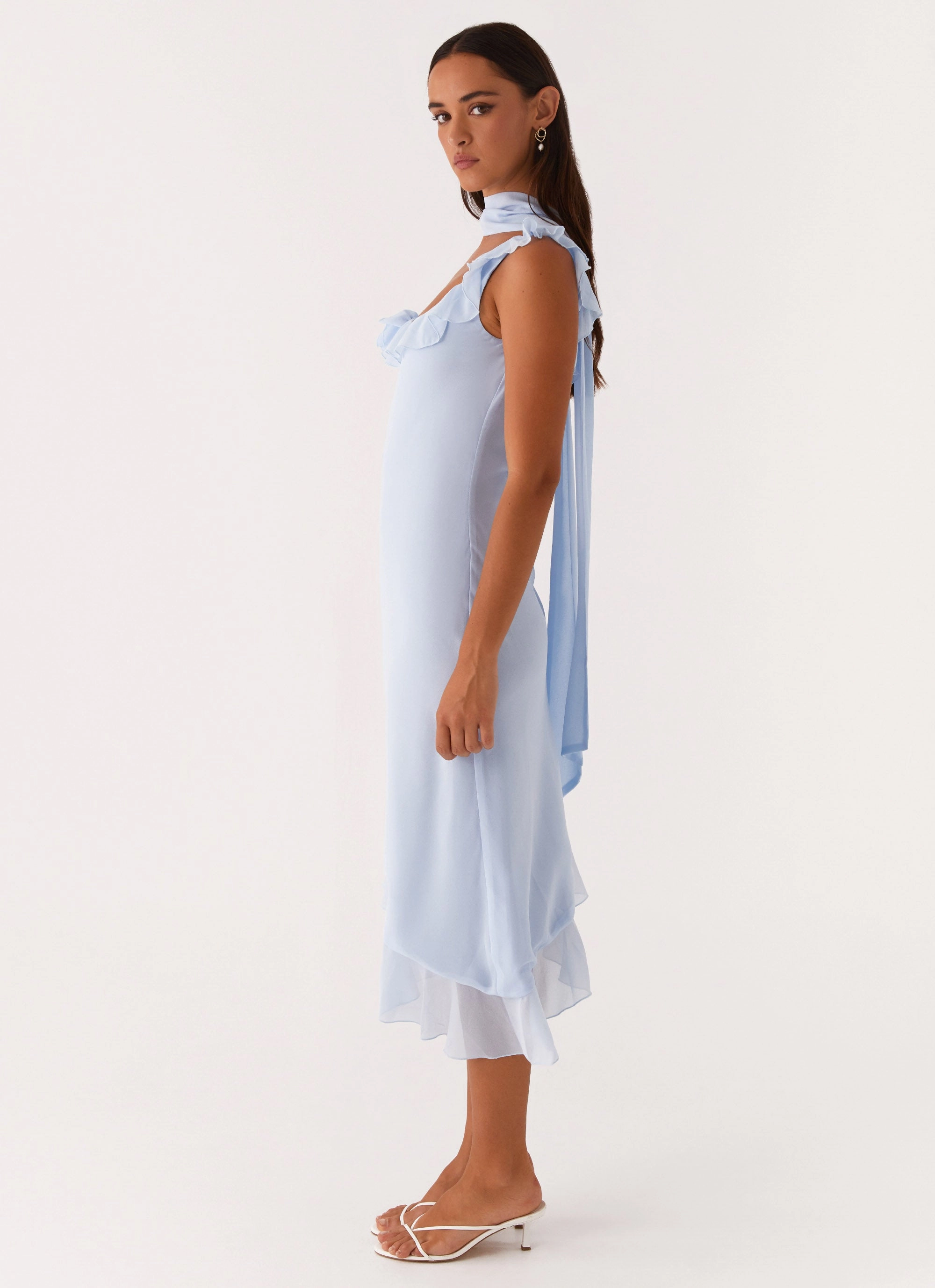 Daily Go Fariday Midi Dress - Blue