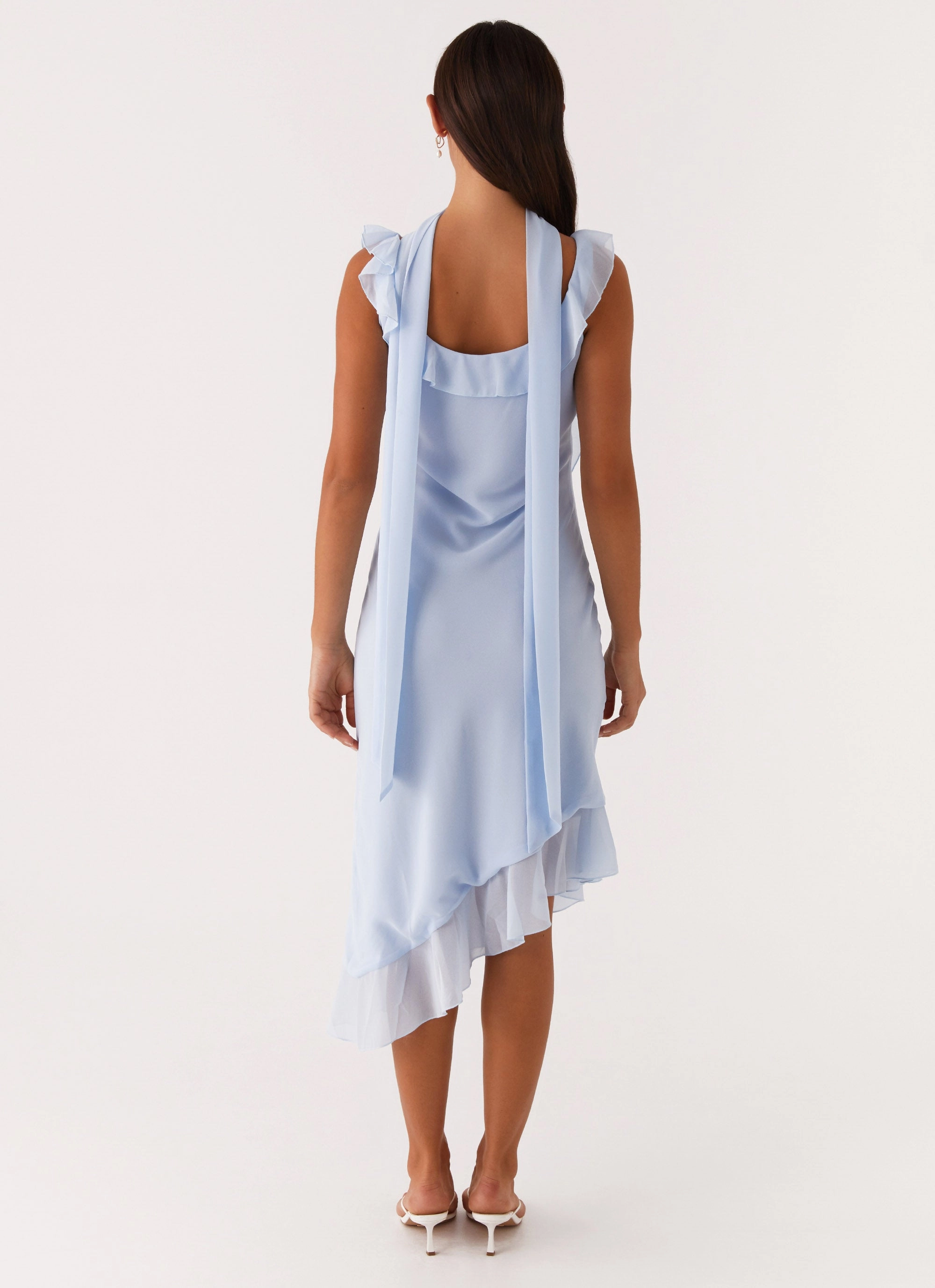 Quick Drying Fariday Midi Dress - Blue