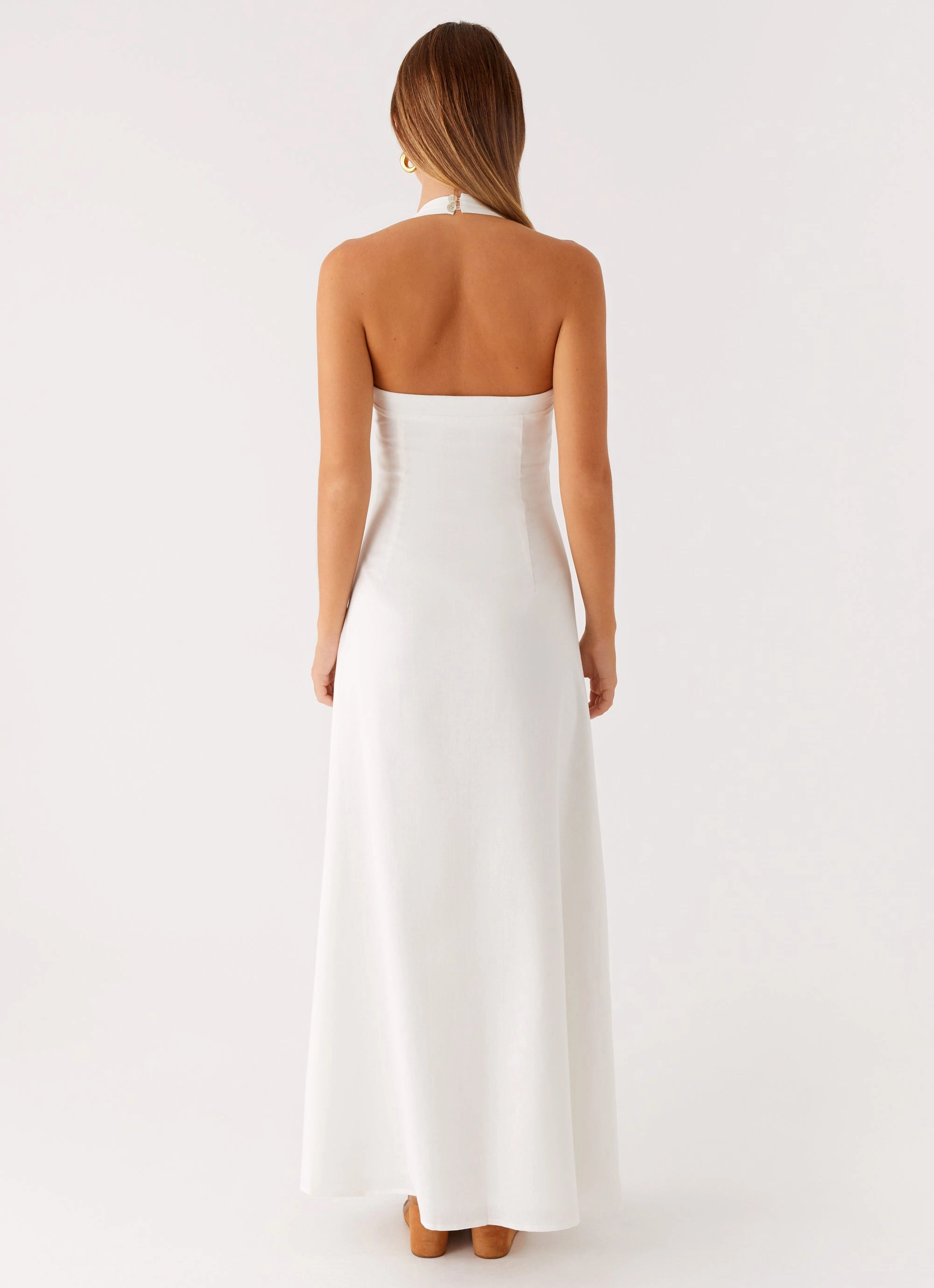 Jovanni Maxi Dress - White Chic casual Family Glow