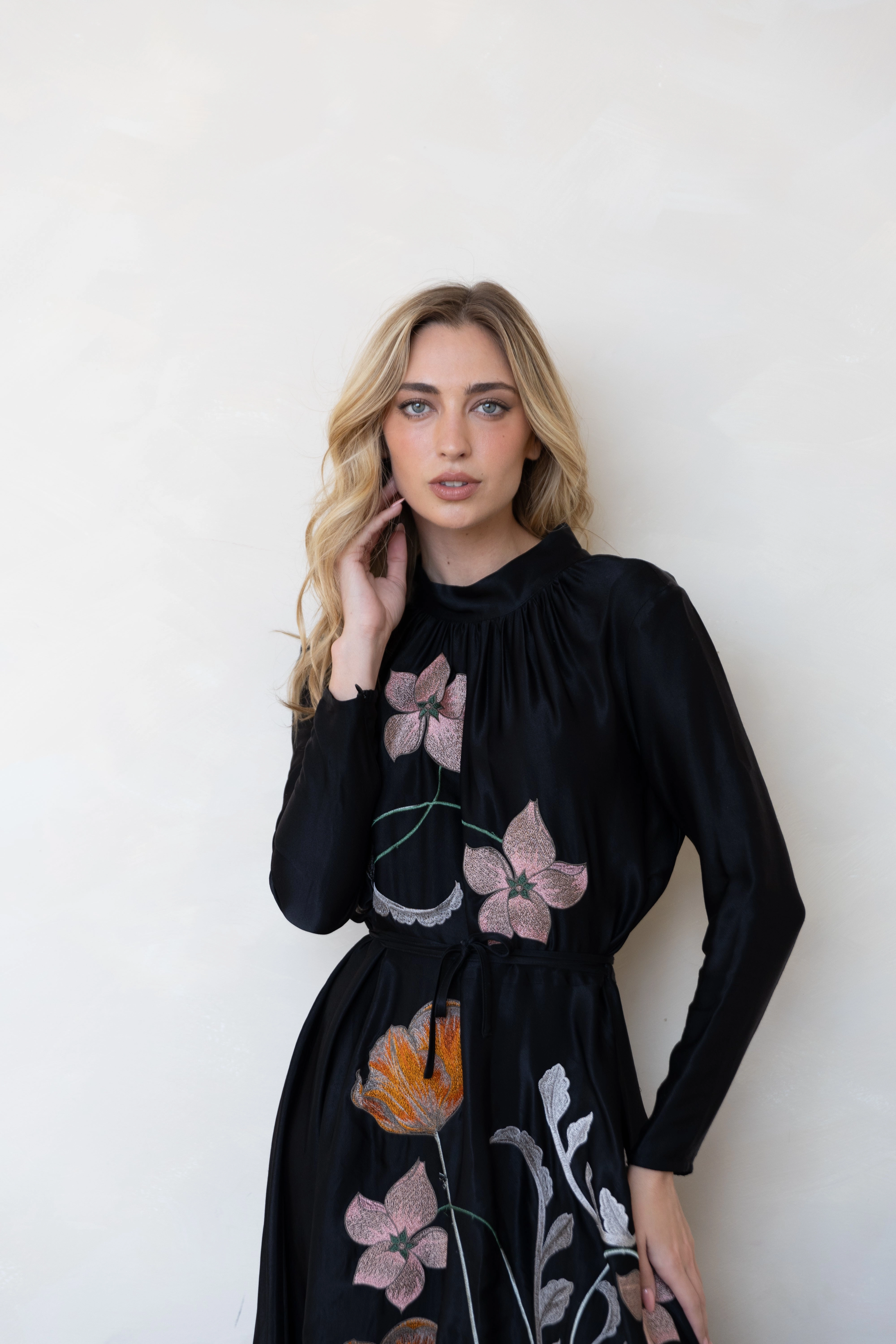 Cool Texture Romano Satin Maxi