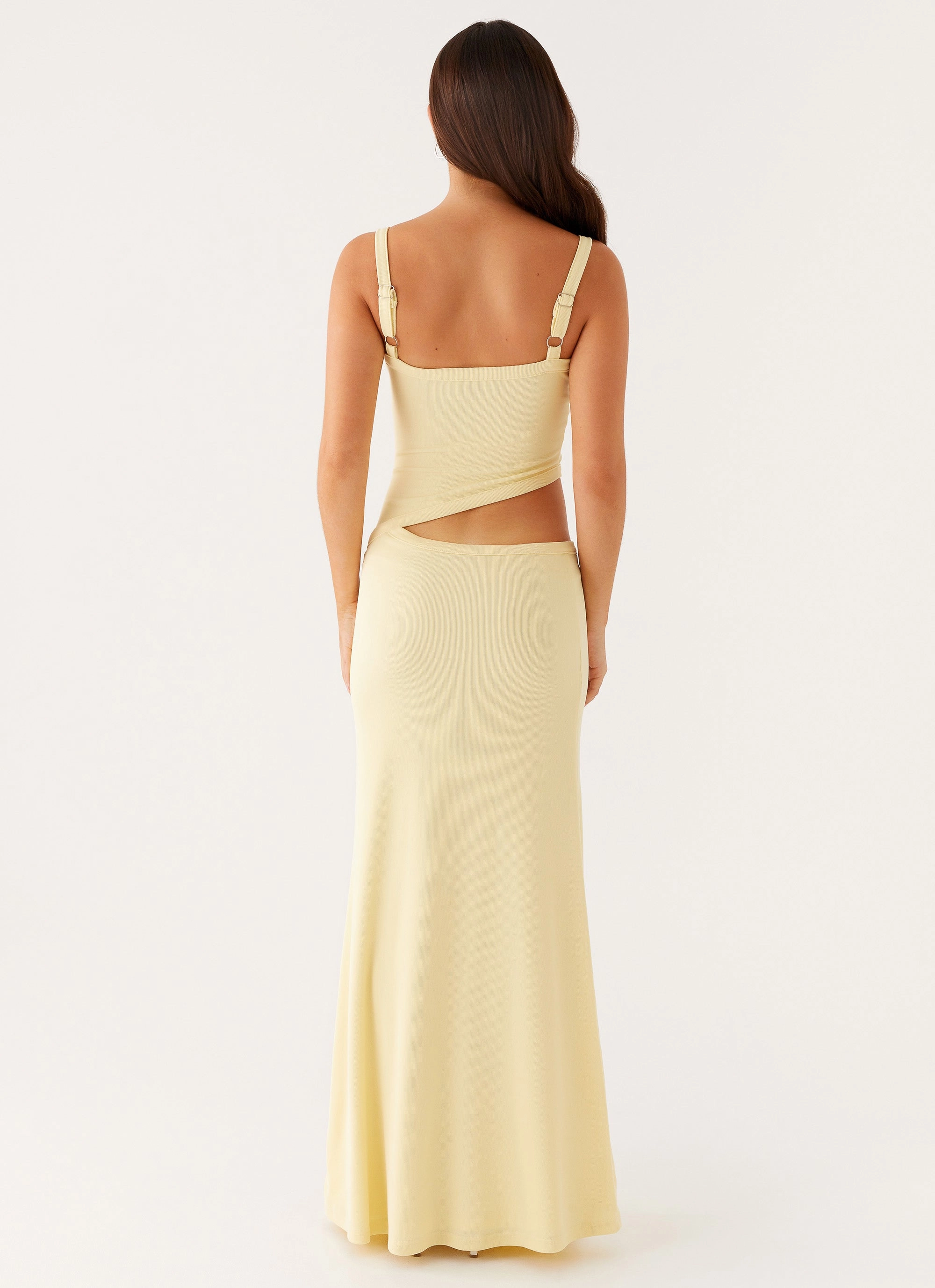 Flower Soft Jocelyn Maxi Dress - Yellow