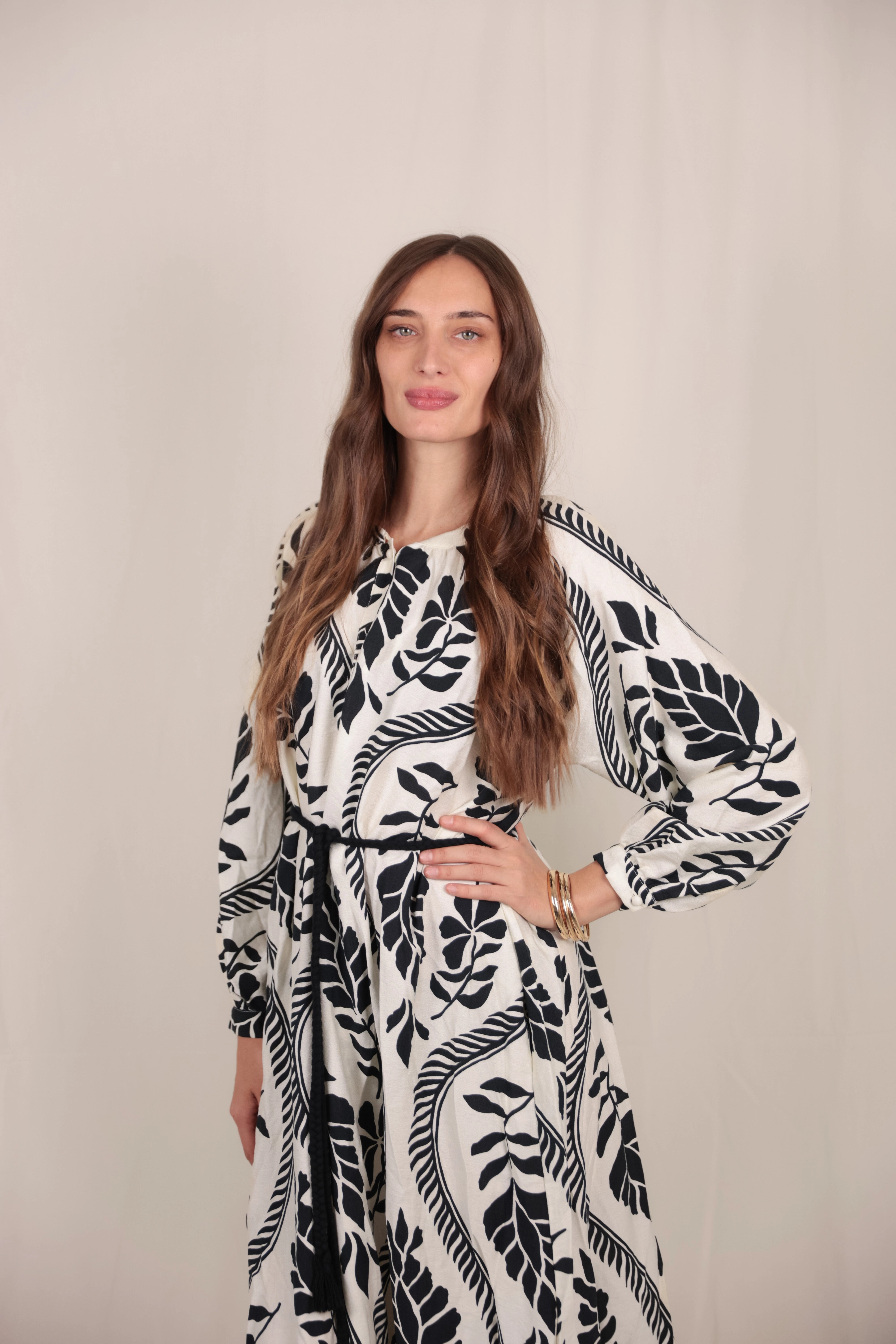 Floral-Pattern Mila Dress