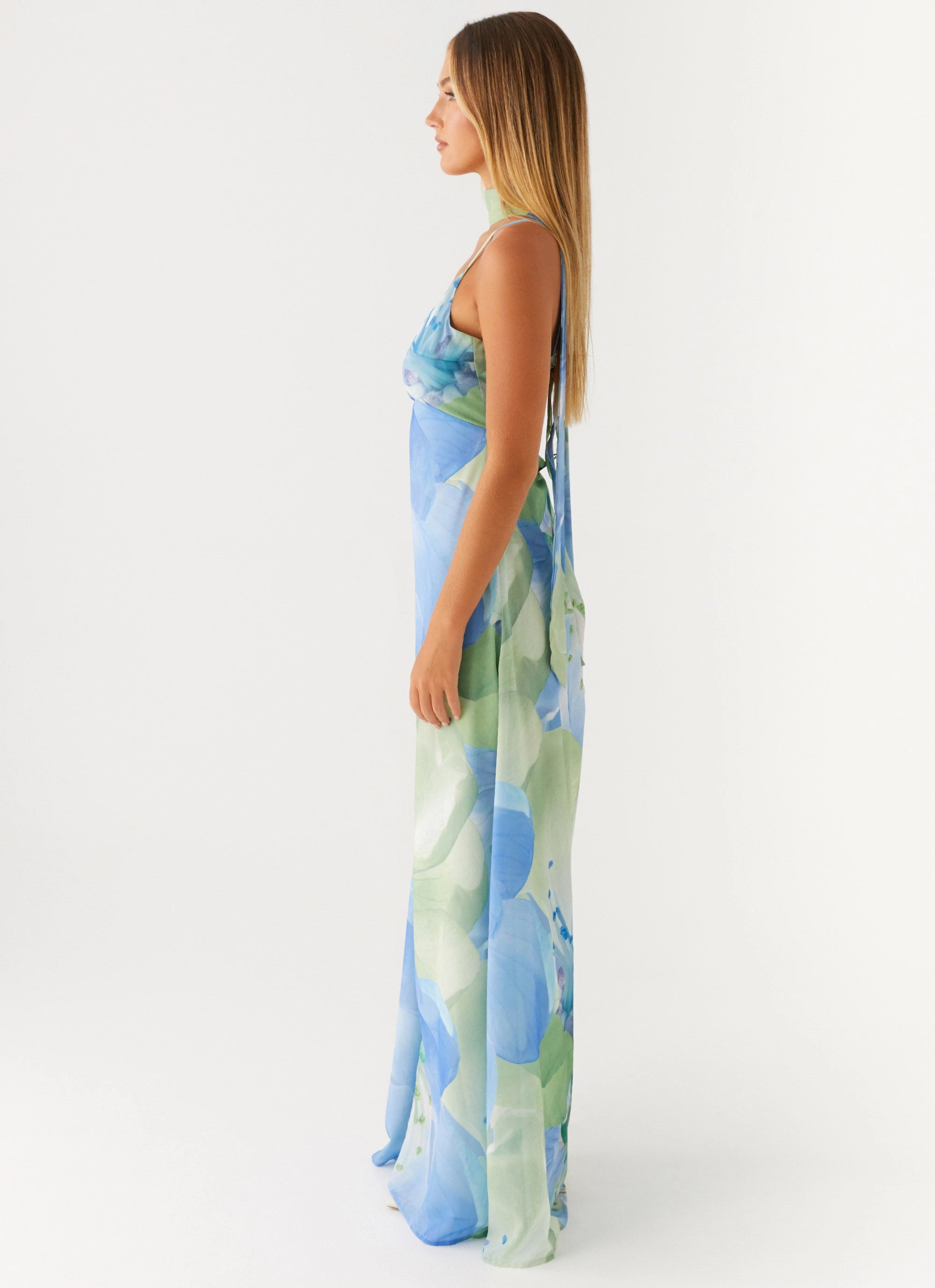 Perfectly Styled Sanctuary Maxi Dress - Flower Print