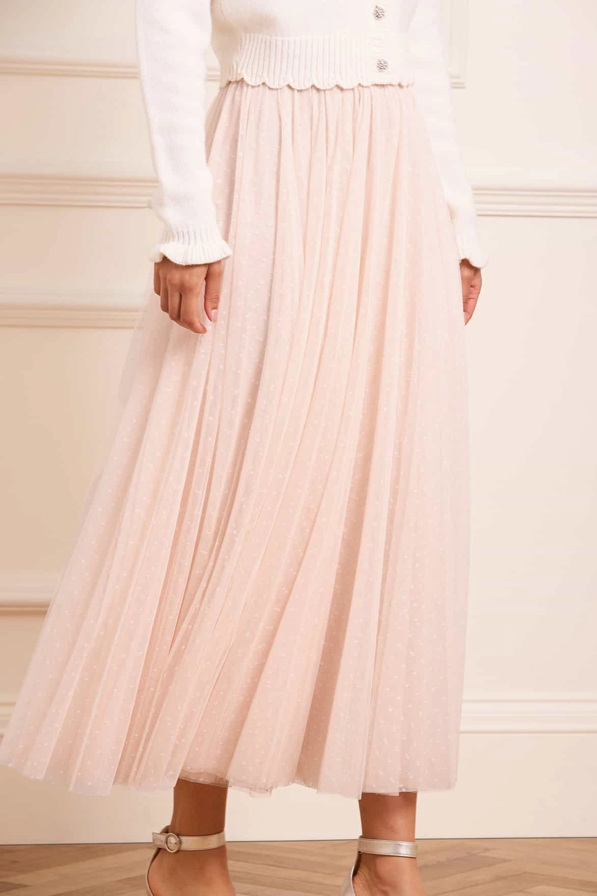 Smart And Comfortable Ballet Kisses Ankle Skirt