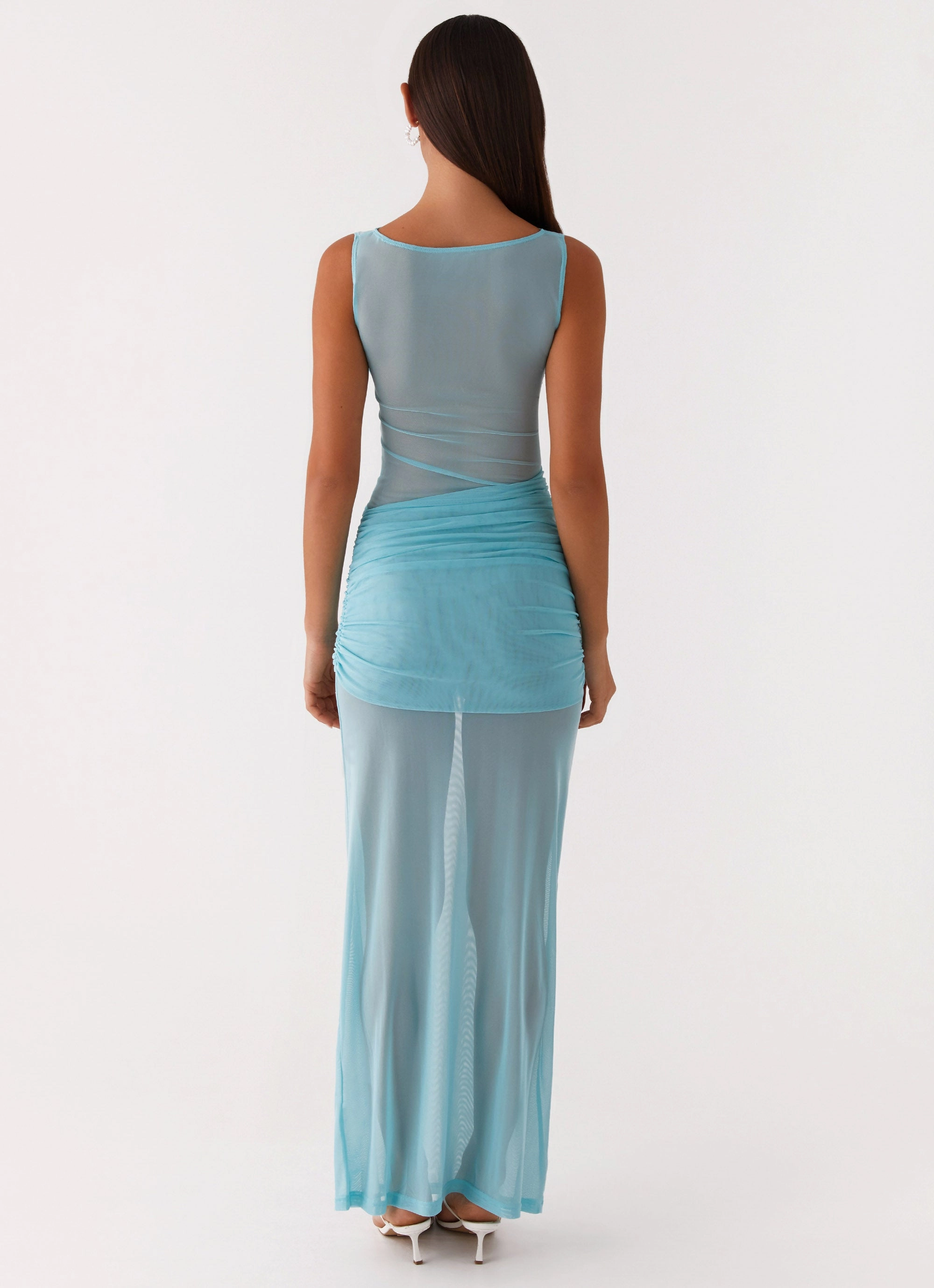 Daily Ready Brunch Tone Apollo Maxi Dress - Aqua