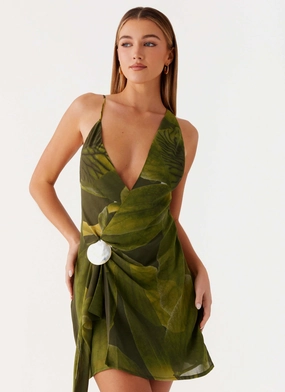 Kerry Mini Dress - Tropic Floral Fashion Option Autumn Ready