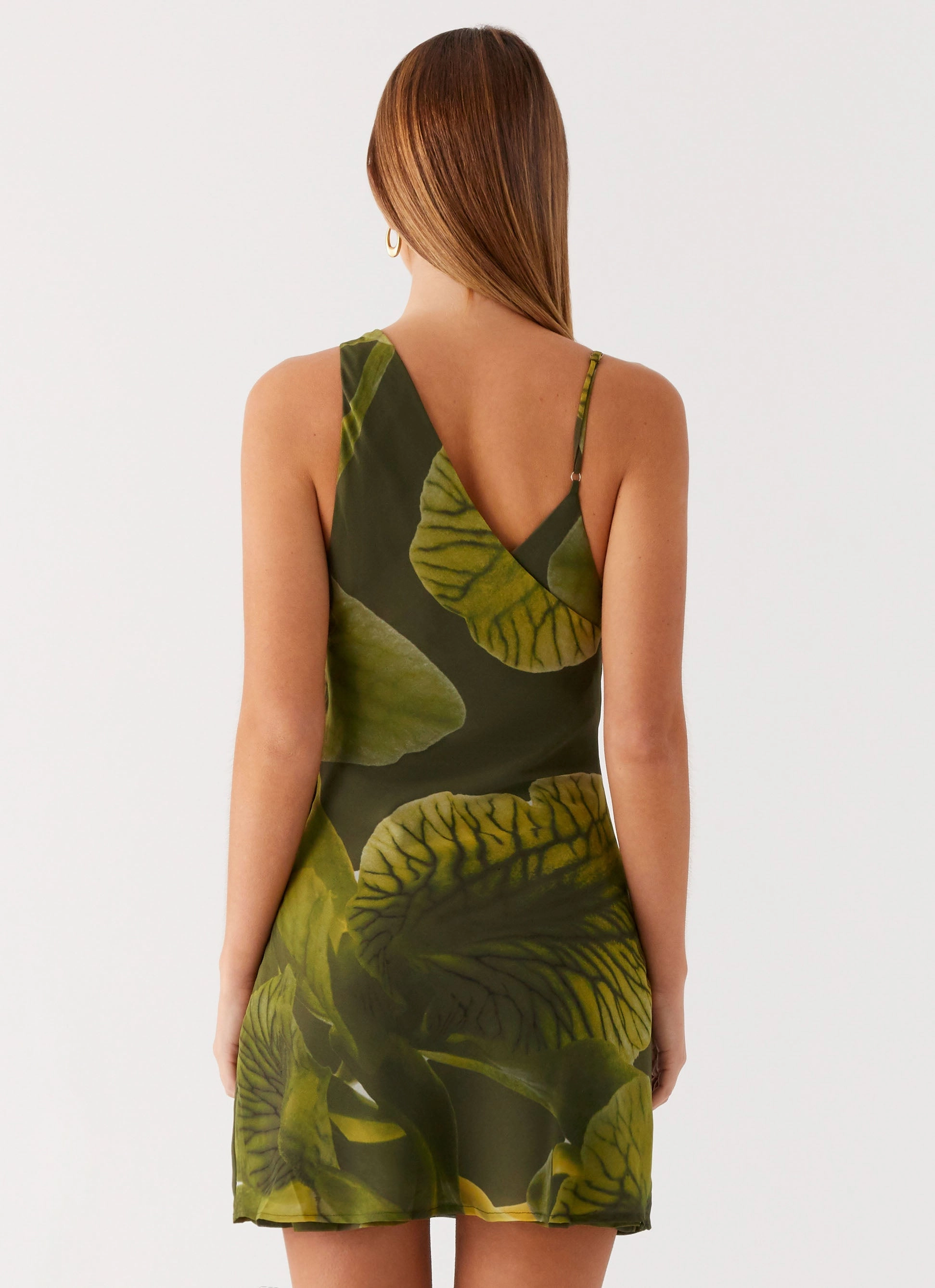 Kerry Mini Dress - Tropic Floral Midi-Length Day Fit