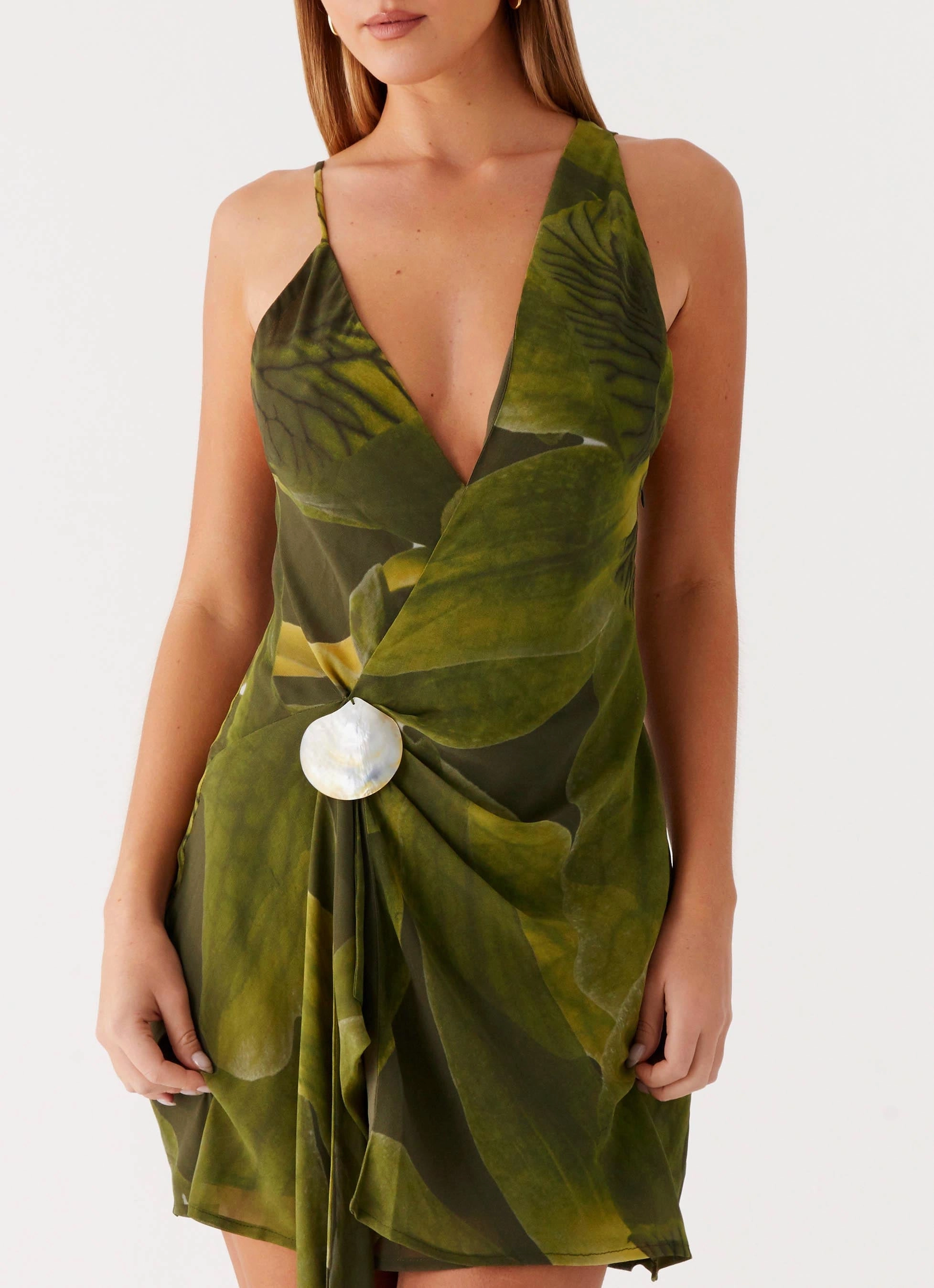 Kerry Mini Dress - Tropic Floral All Season Style Soft Fit Wear