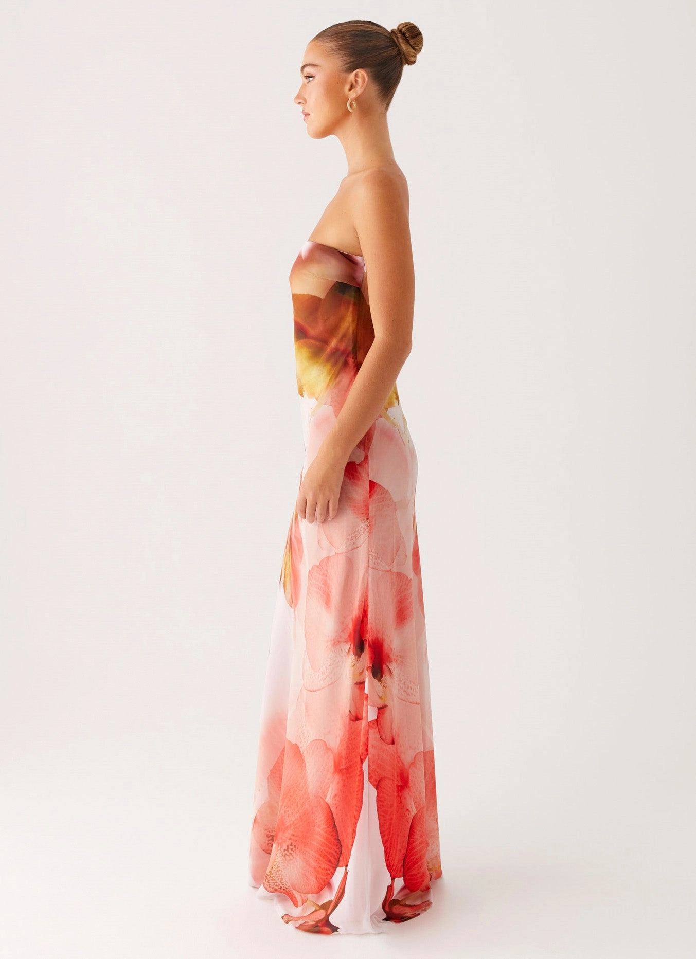 Subtle Mood Kunis Maxi Dress - Peach Rose