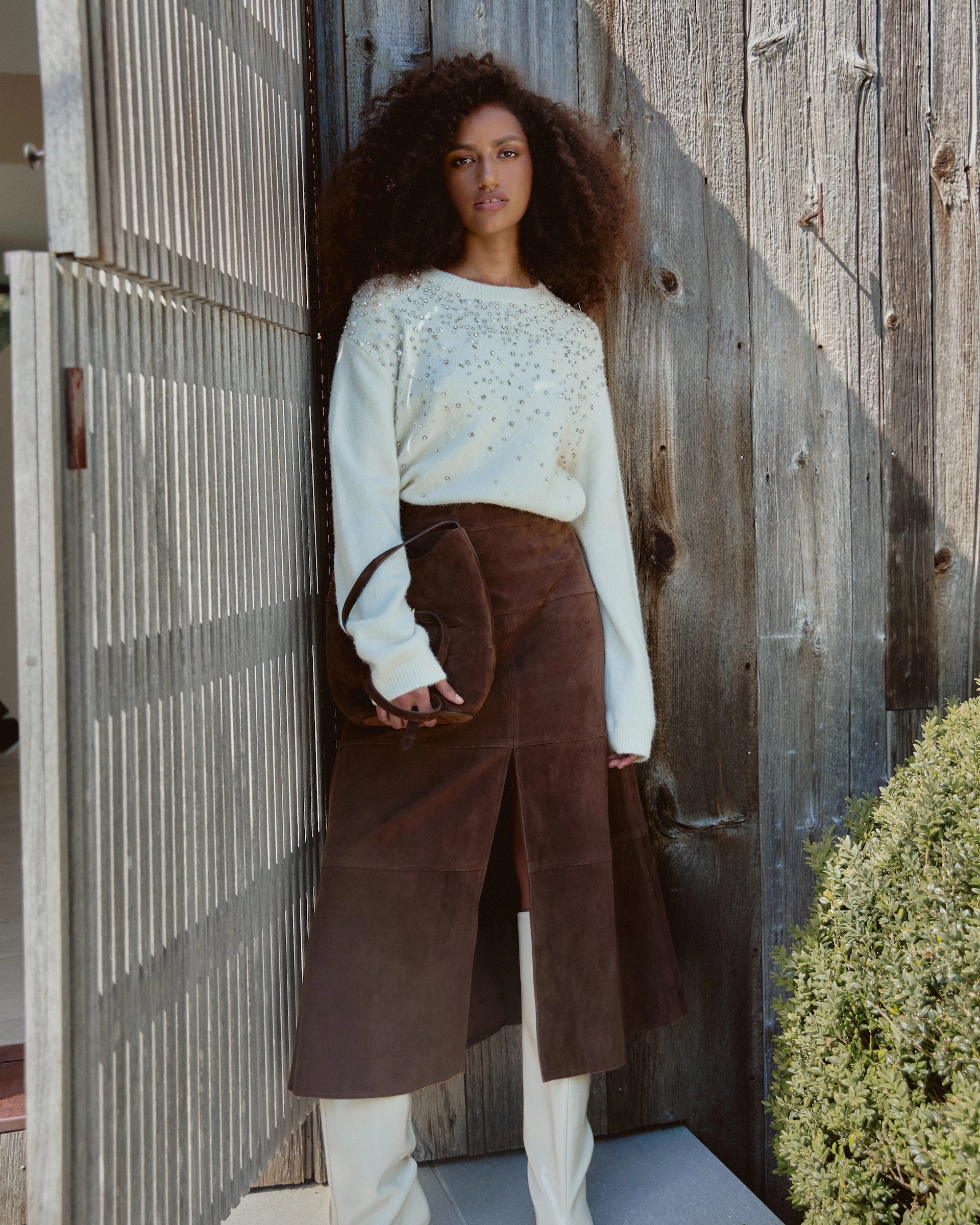 Suede Hudson Skirt Ripstop Fabric Technology