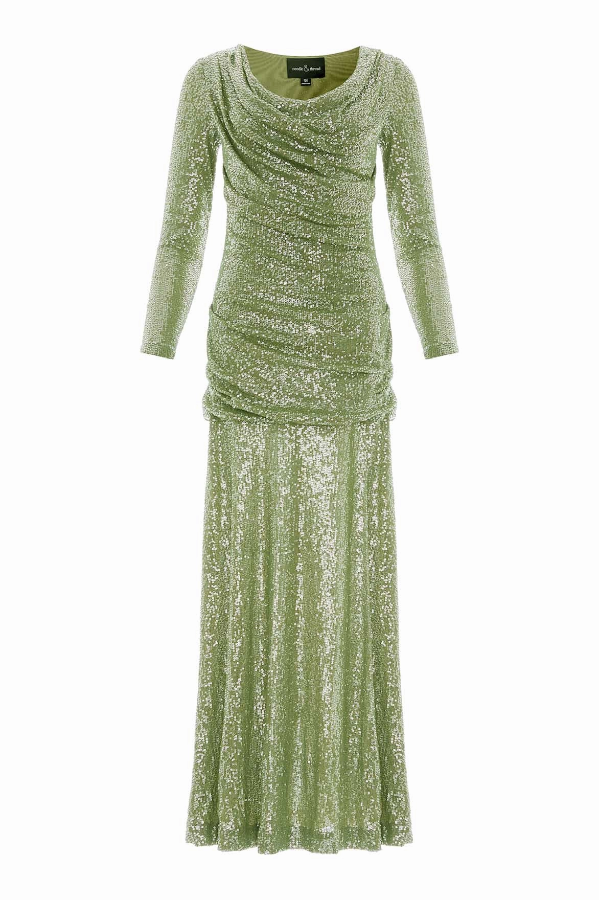 Erin Long Sleeve Gown Smart Vibe