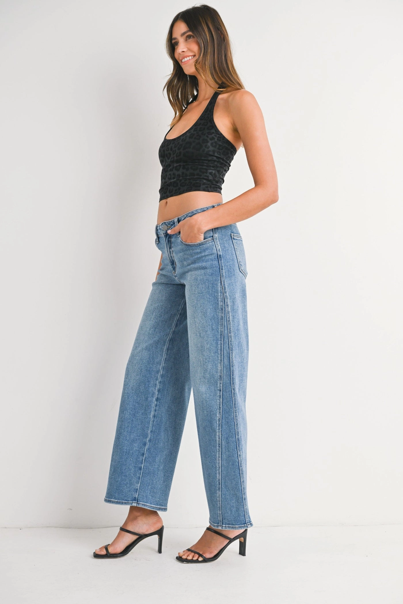 ELENA WIDE LEG JEANS Multi Season Piece