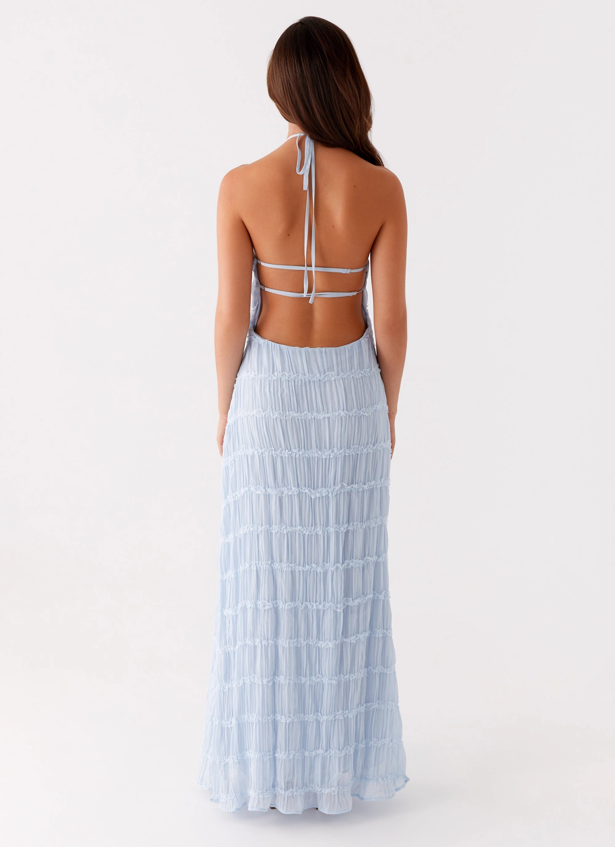 Office Cool Aullie Maxi Dress - Blue