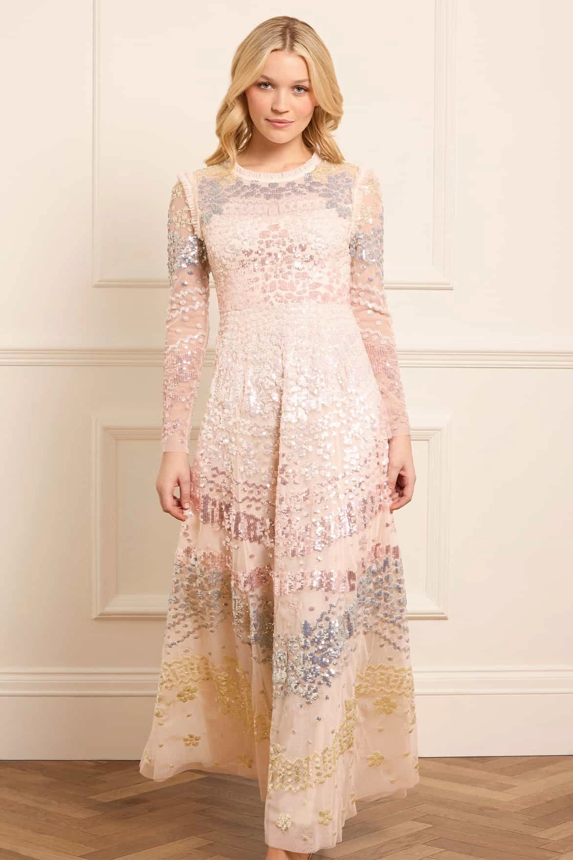 Easy Layers Warm Season Angeline Sequin Gown