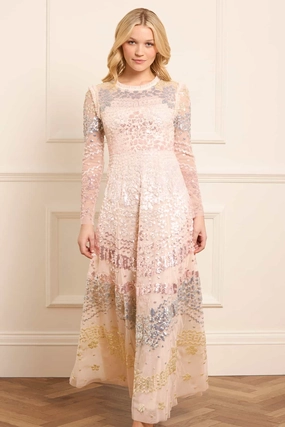 Easy Layers Warm Season Angeline Sequin Gown