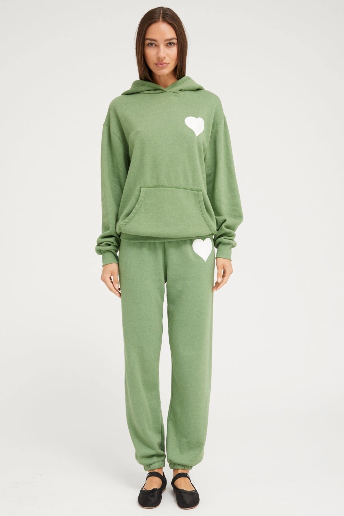 NonIrritatingTags Fern Heart Sweatpants