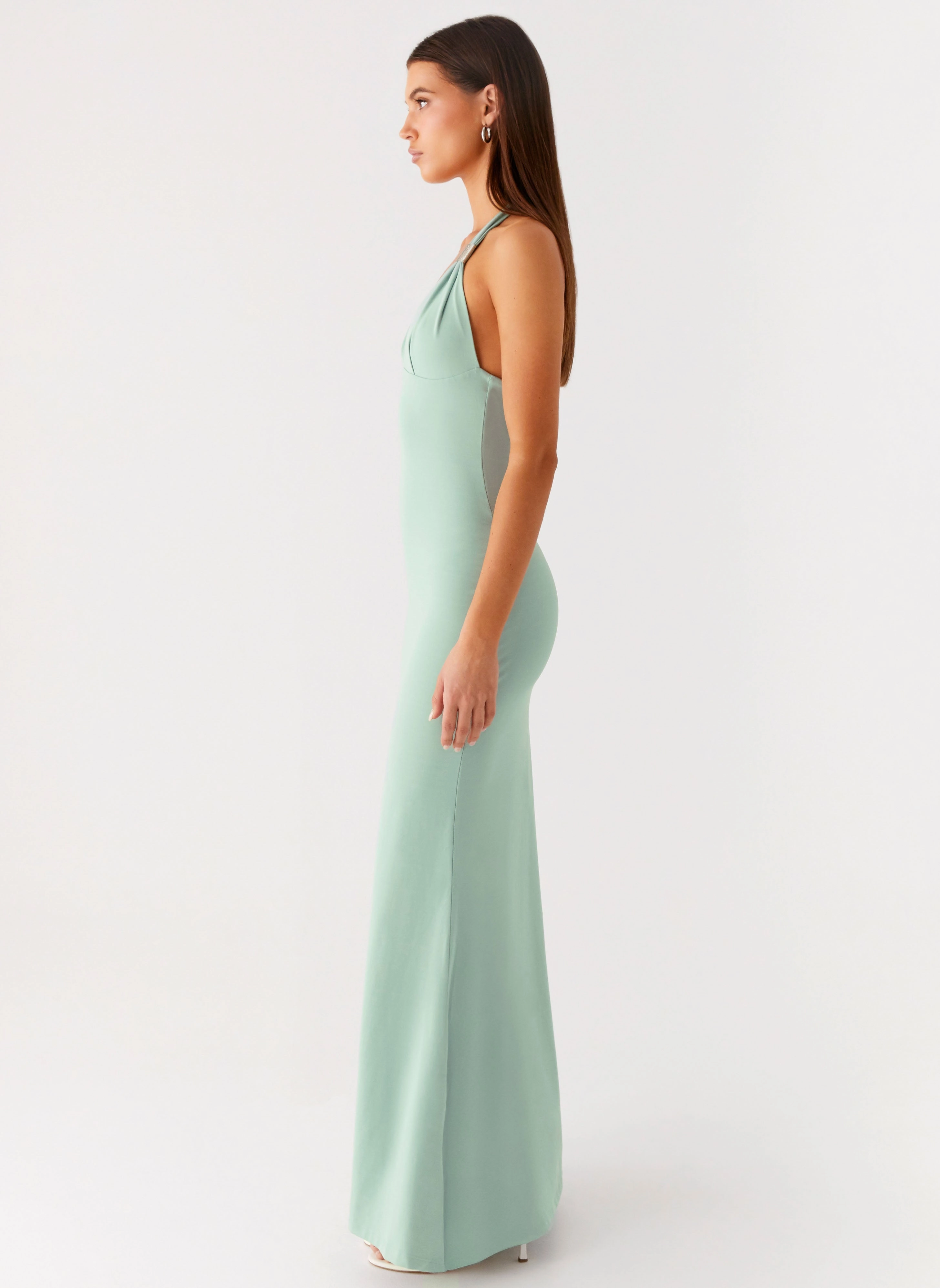 Fern Valley Maxi Dress - Sage Outdoor Scene Versatile Comfort Wear