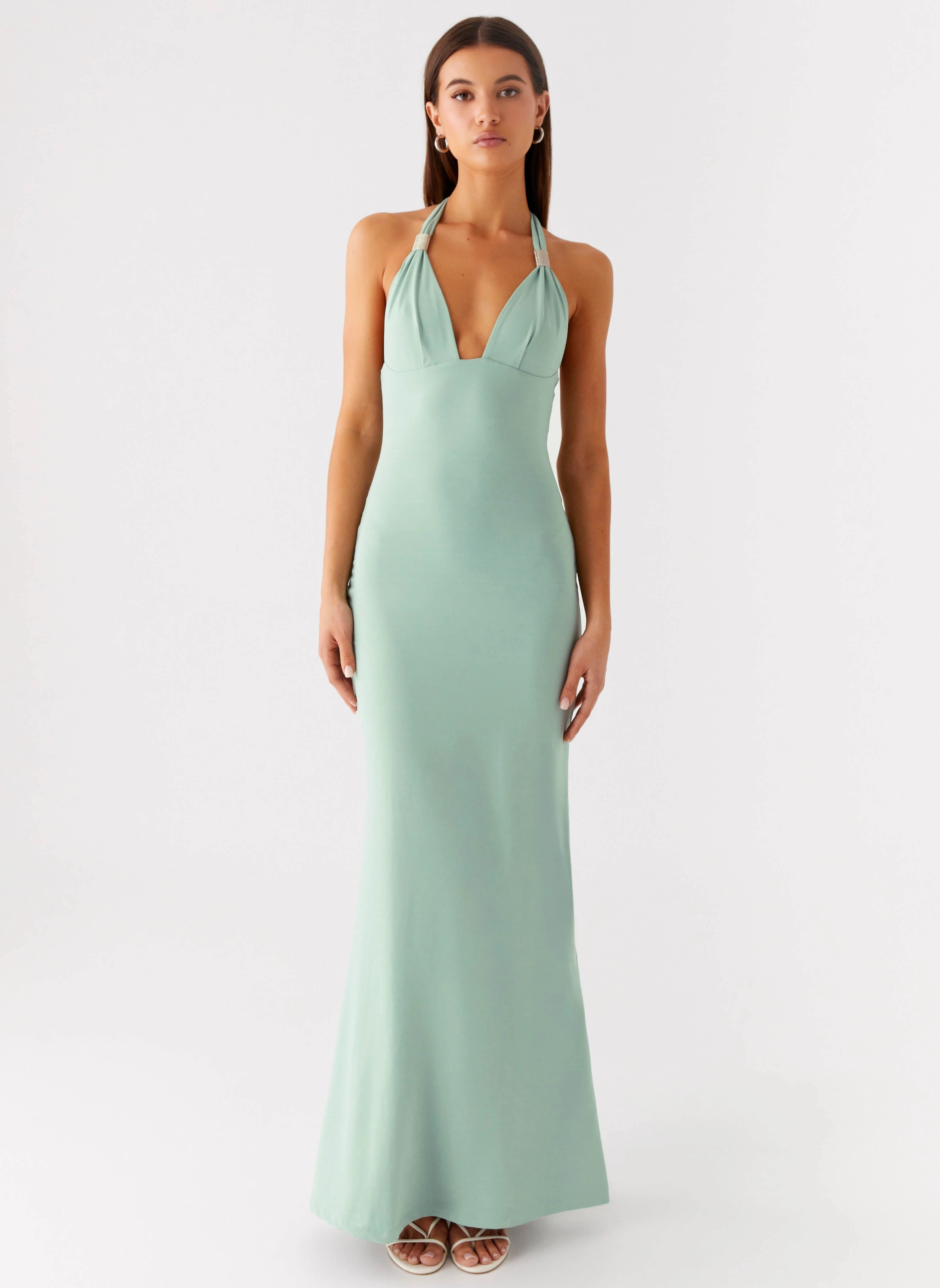 Fern Valley Maxi Dress - Sage Field Fresh