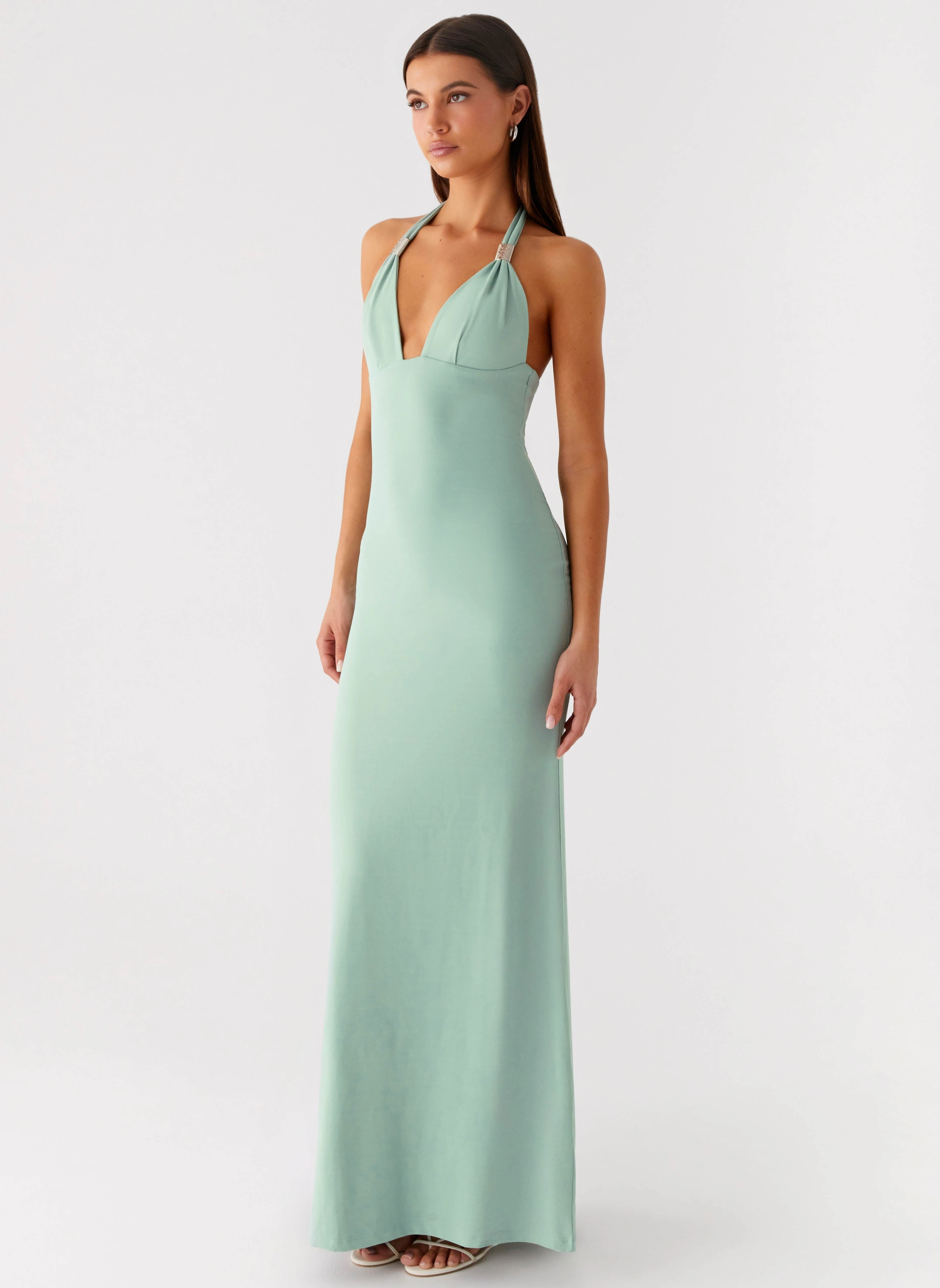 Fern Valley Maxi Dress - Sage Villa Mood Relax Appeal