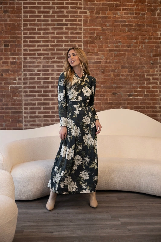 Coffee Break Chilly Wear Kalina Floral Dress