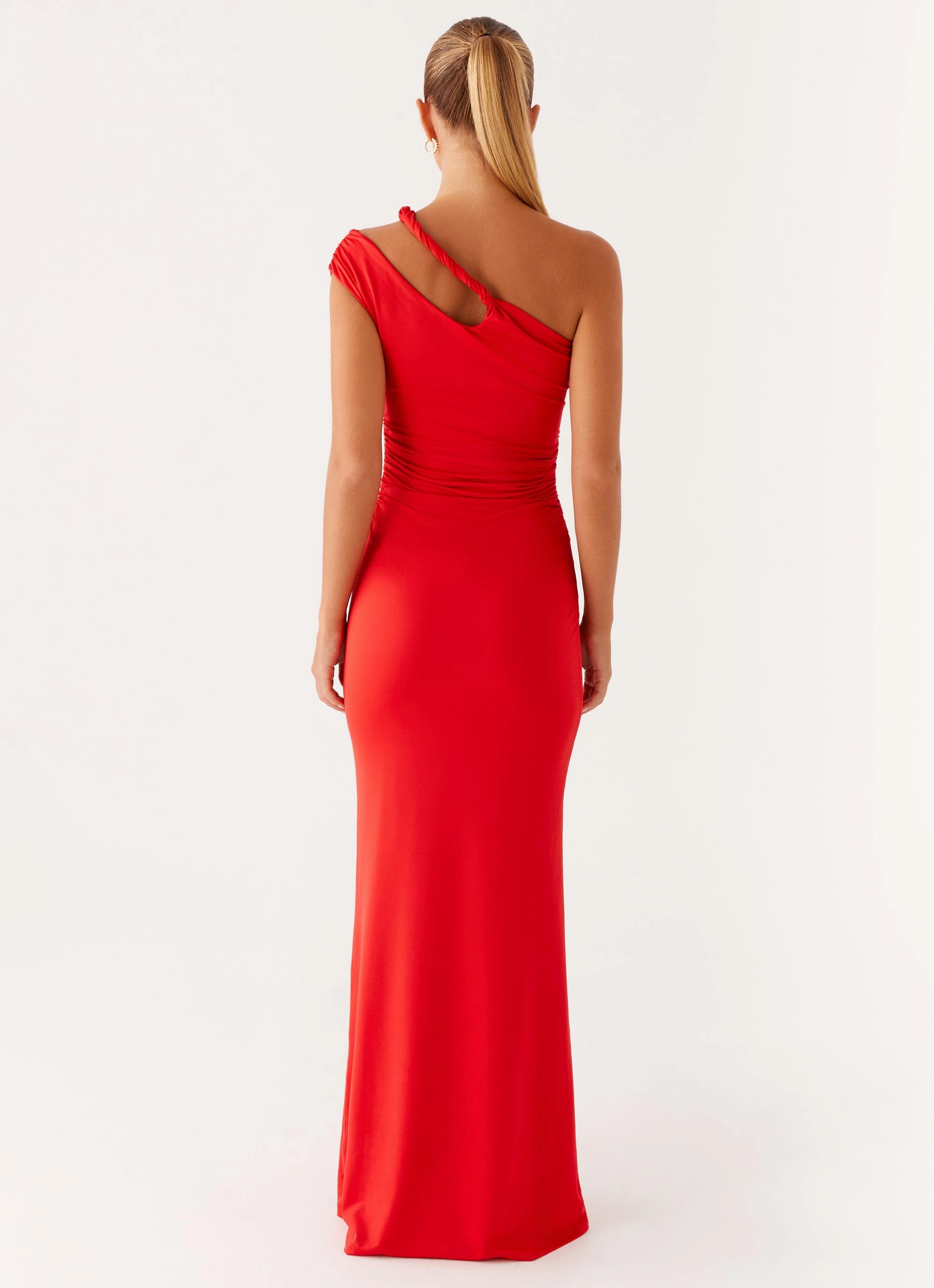 Lopez Maxi Dress - Tangerine NonIrritatingLining