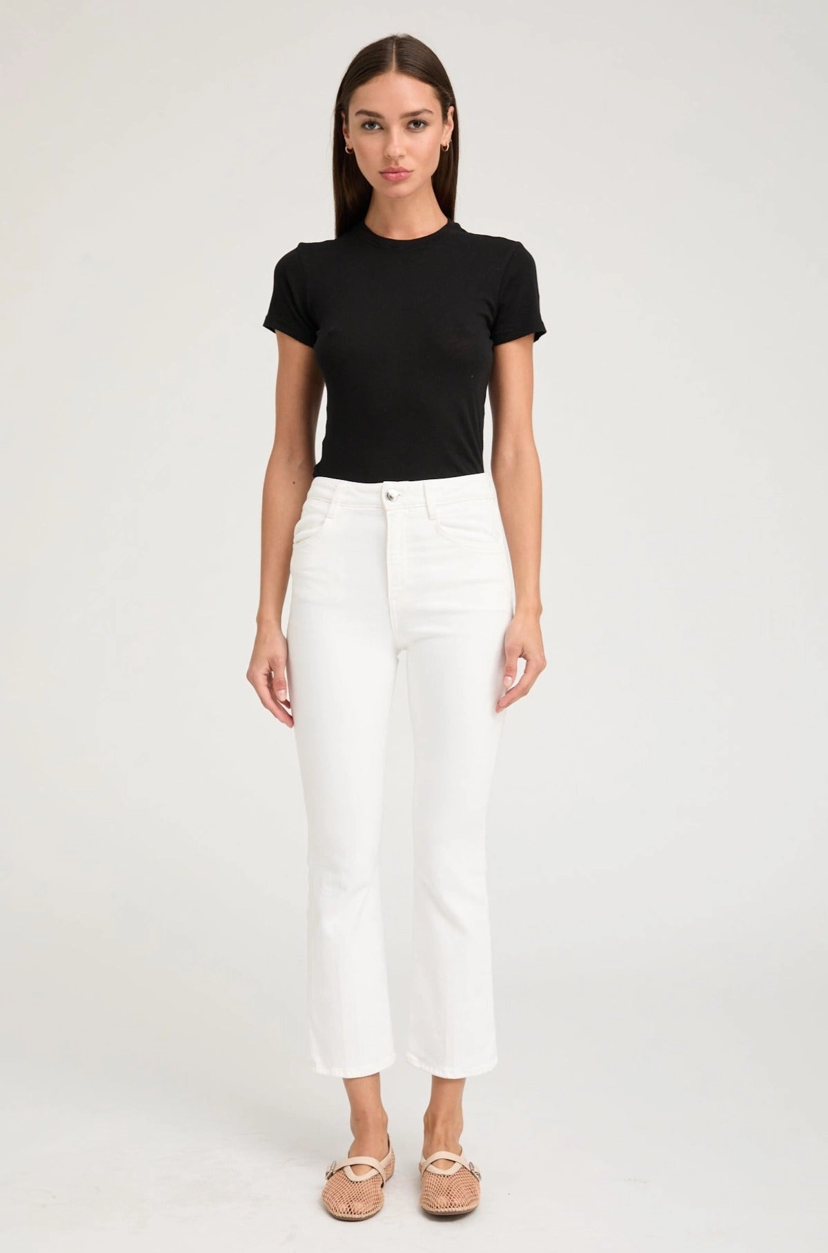 Billie Crop Flare Denim Day Wear